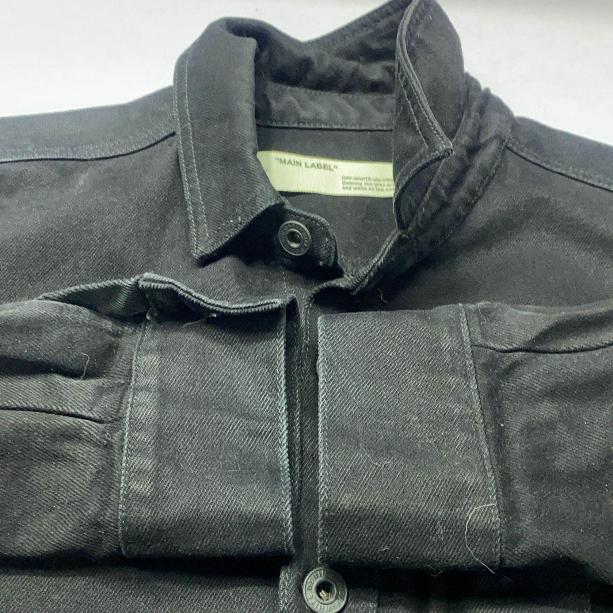 Off-White OFF-WHITE Graphic Button Up Shirt Size L Size US L / EU 52-54 / 3 - 14 Thumbnail