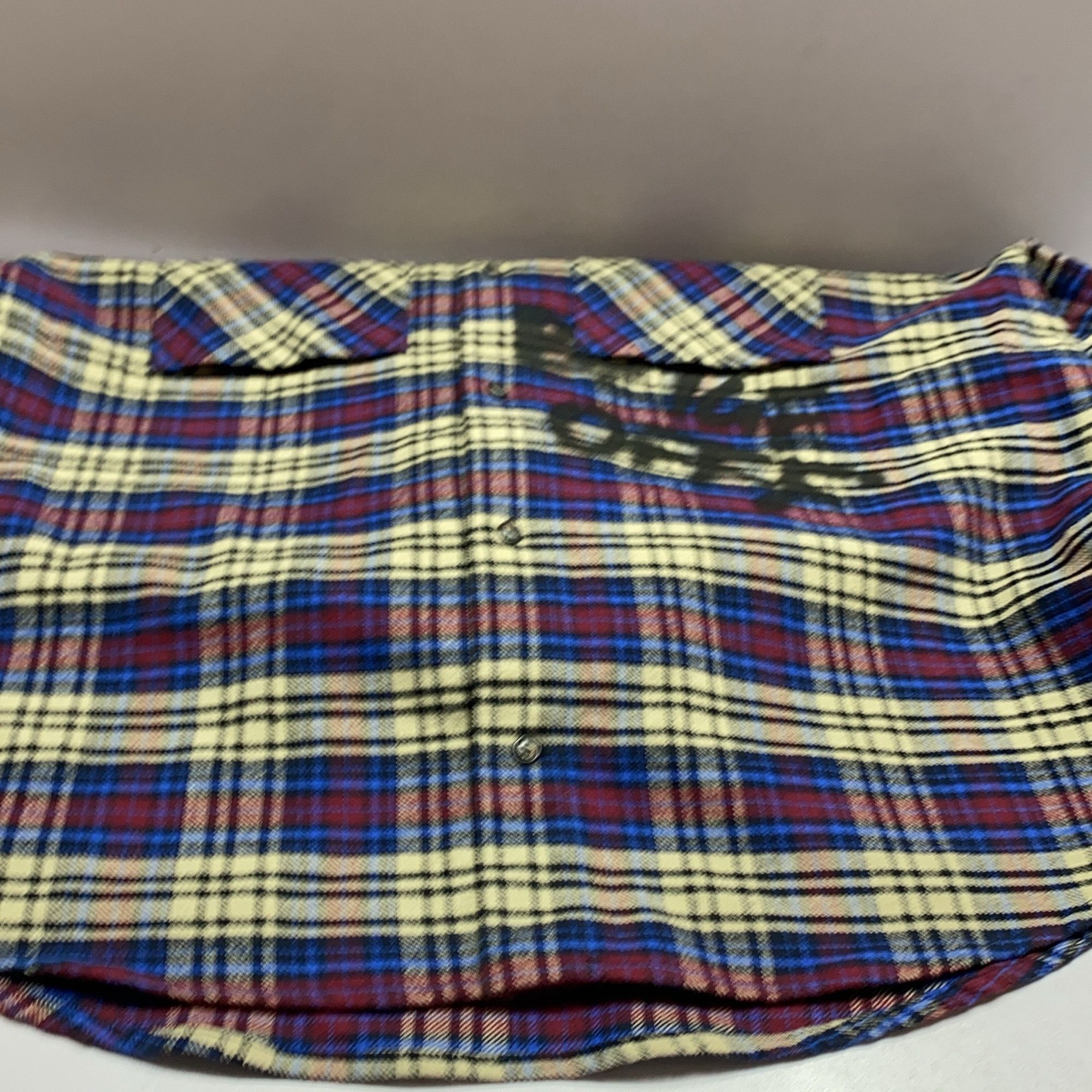 Off-White OFF-WHITE Plaid Print Shirt Size M Size US M / EU 48-50 / 2 - 9 Thumbnail