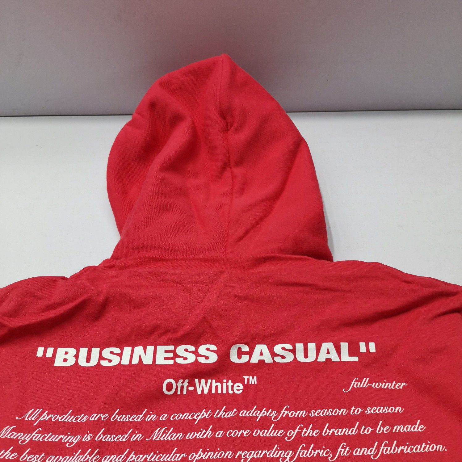 Off-White Off-White Bernini Layered Hoodie Size XXS Size US XXS / EU 40 - 3 Thumbnail