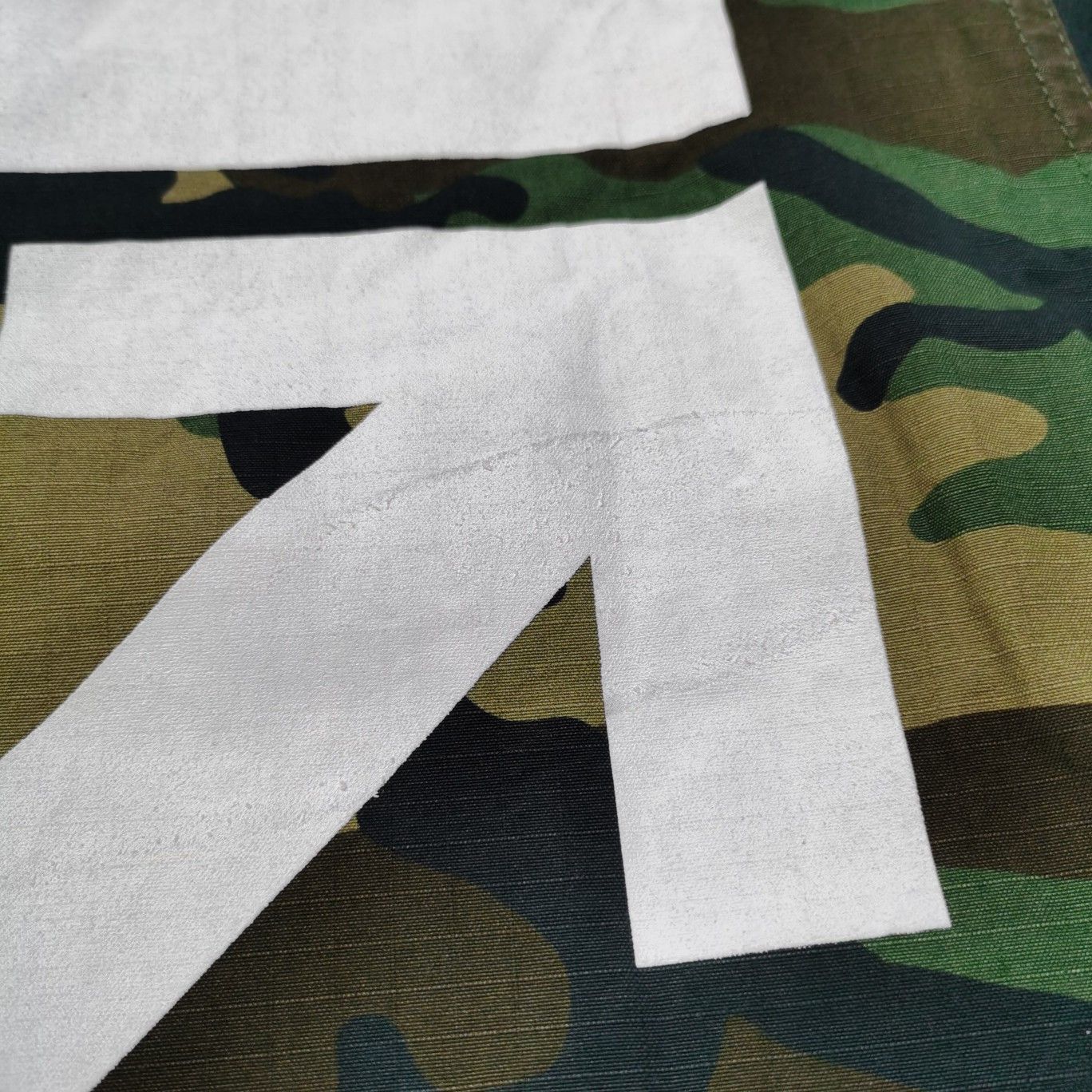 Off-White OFF-WHITE Camo Patch Field Jacket US XXS Size US XXS / EU 40 - 8 Thumbnail