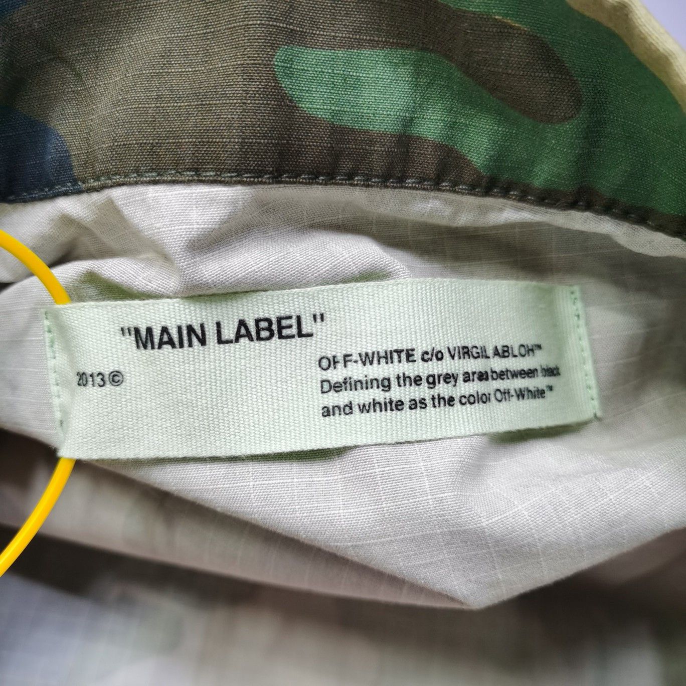 Off-White OFF-WHITE Camo Patch Field Jacket US XXS Size US XXS / EU 40 - 4 Thumbnail