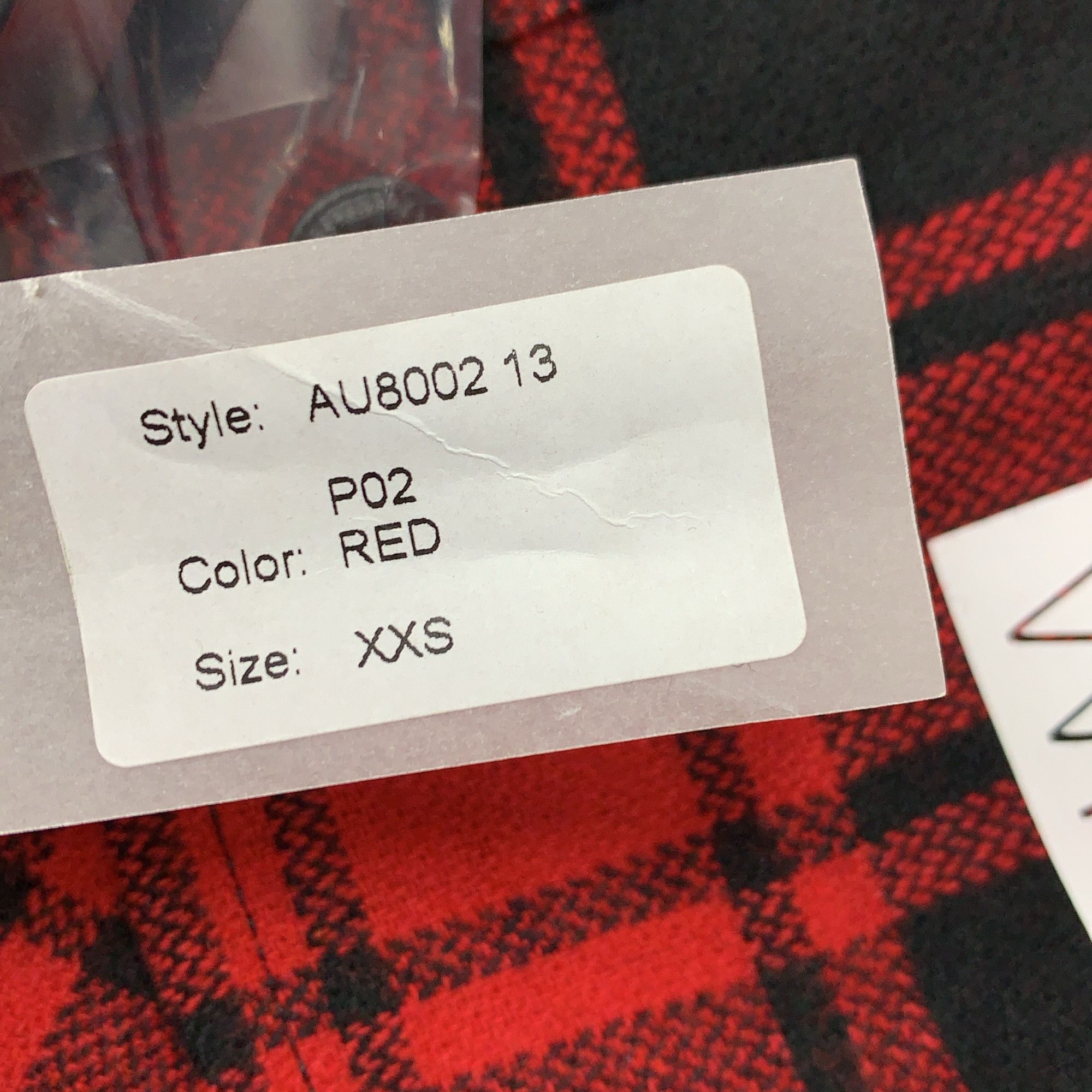 Off-White OFF-WHITE Red Plaid Flannel Shirt Size XXS Size US XXS / EU 40 - 3 Thumbnail