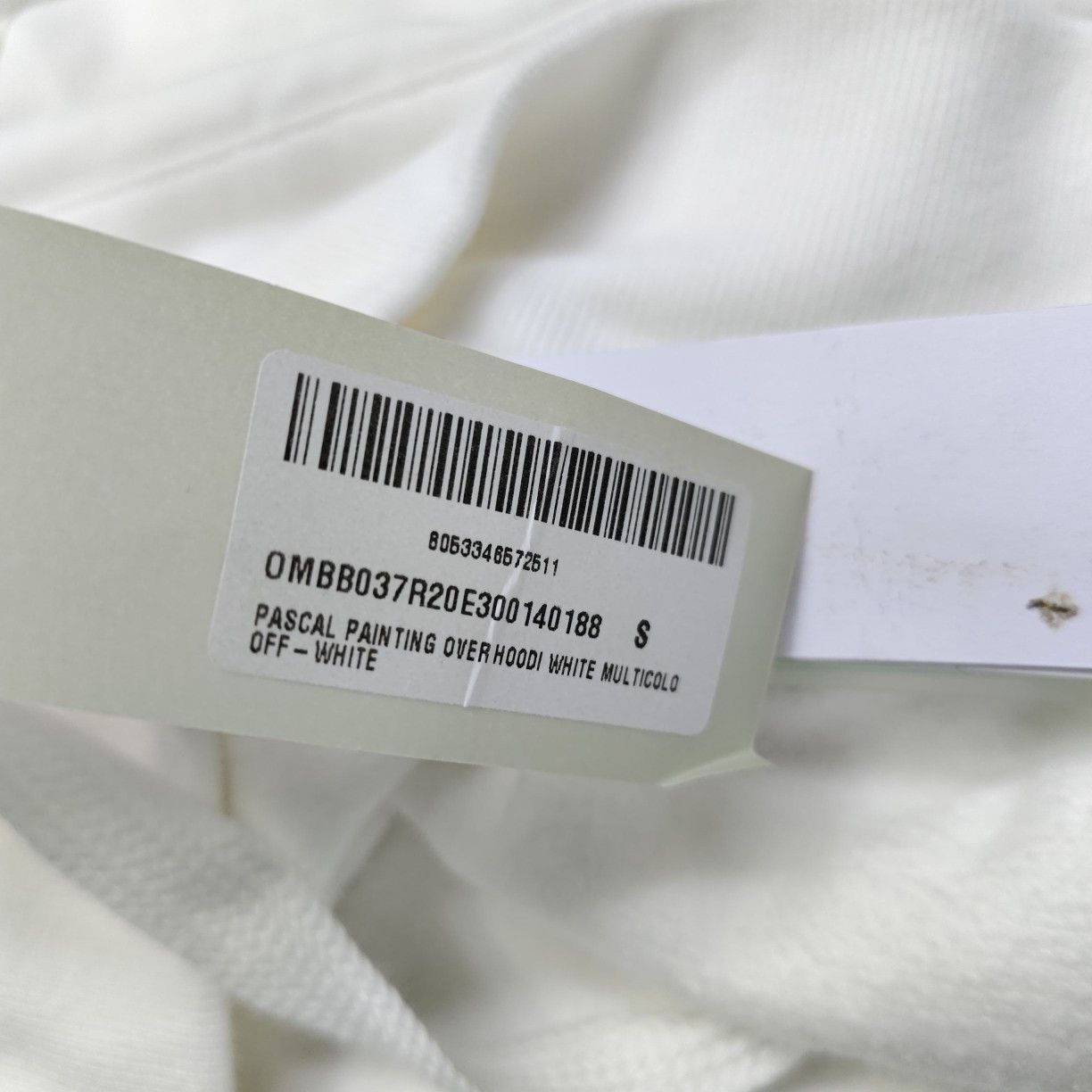Off-White Off-White Pascal Painting Hoodie White Size S Size US S / EU 44-46 / 1 - 3 Thumbnail