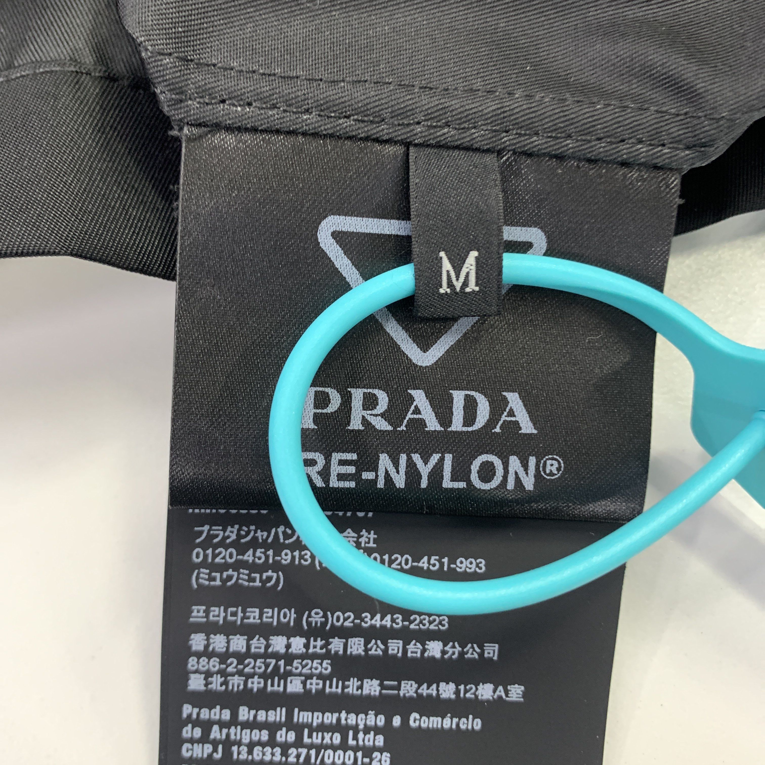 Prada Prada Re-Nylon Logo Plaque Shirt Size M Size US M / EU 48-50 / 2 - 3 Thumbnail