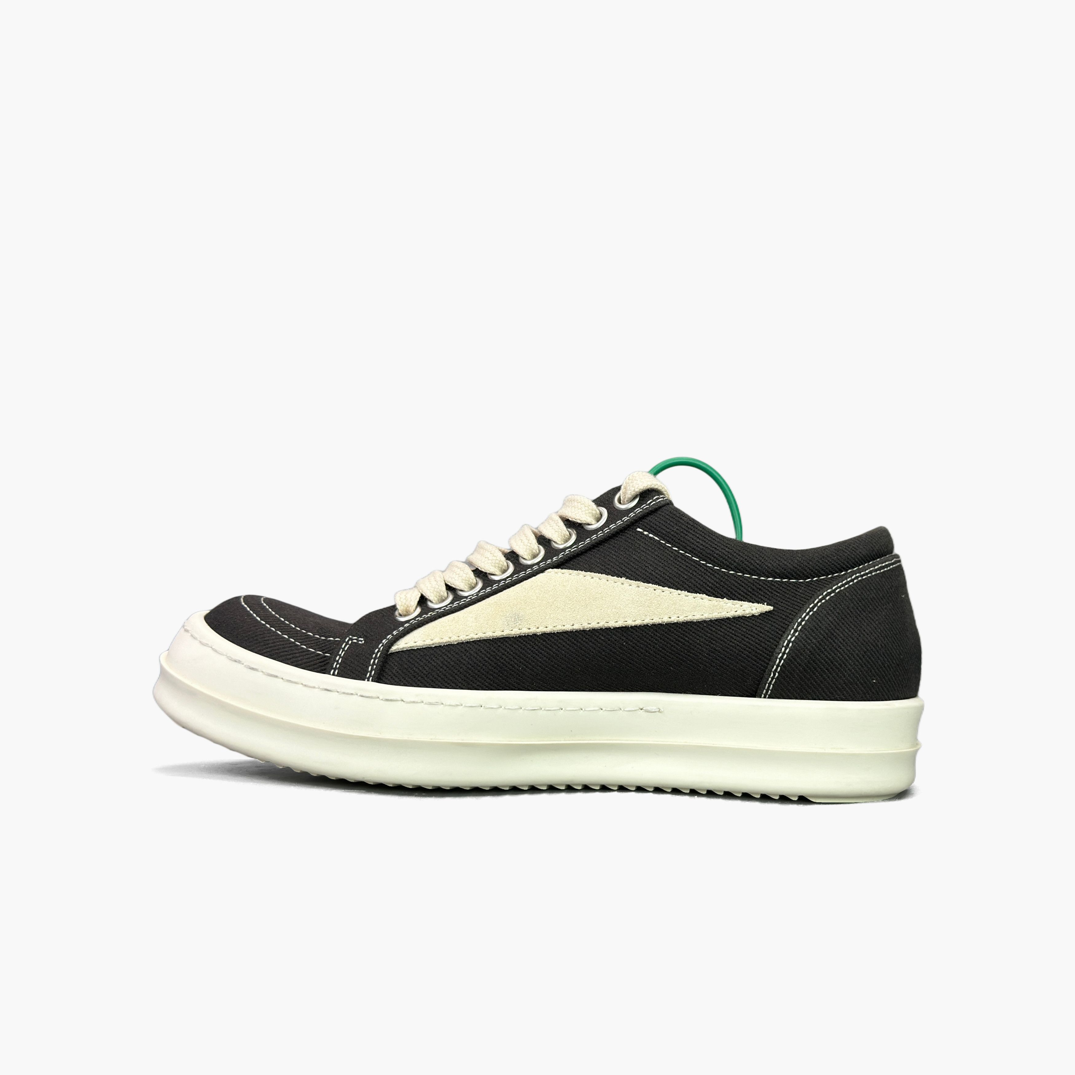 Rick Owens Drkshdw Rick Owens DRKSHDW Canvas Low-Top Sneakers Size 36 Size US 6 / IT 36 - 3 Thumbnail