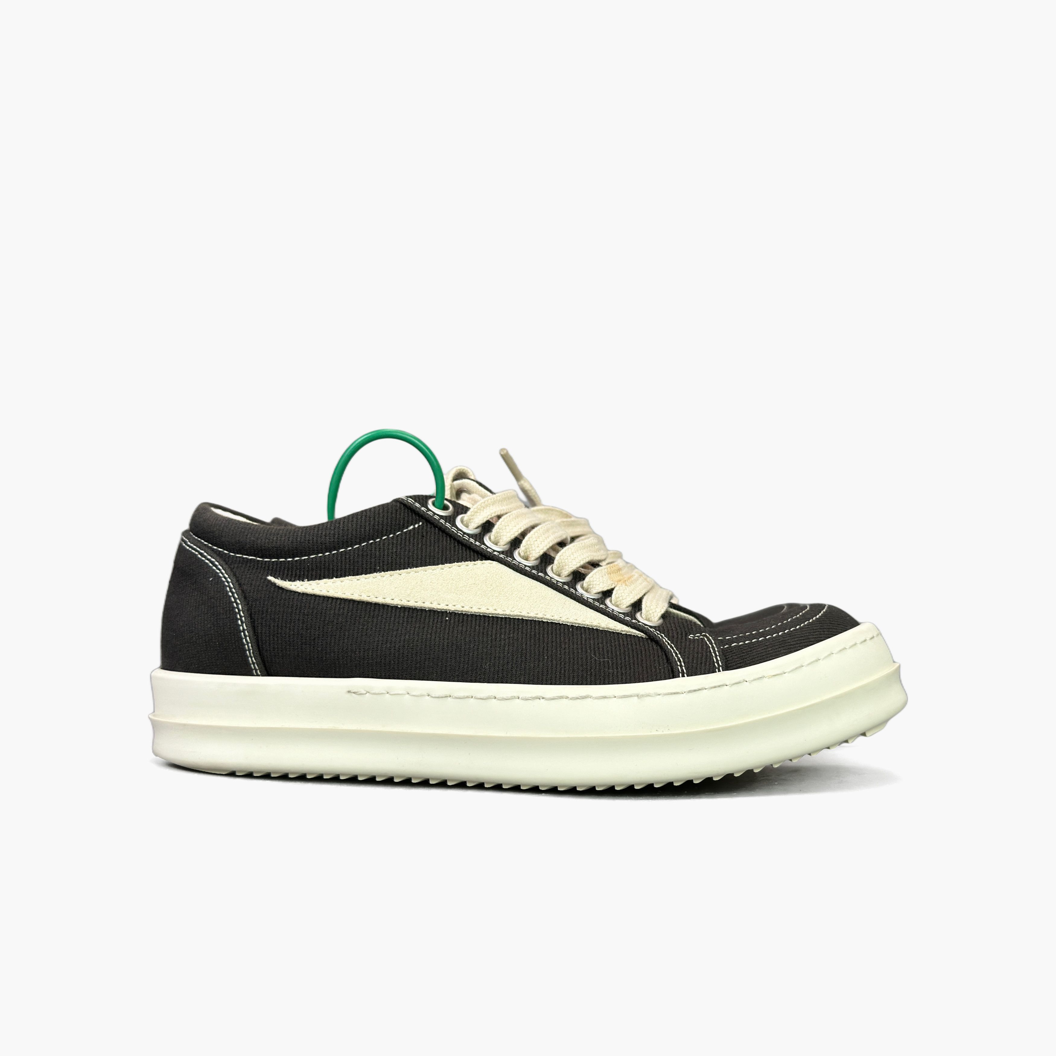 Rick Owens Drkshdw Rick Owens DRKSHDW Canvas Low-Top Sneakers Size 36 Size US 6 / IT 36 - 4 Thumbnail