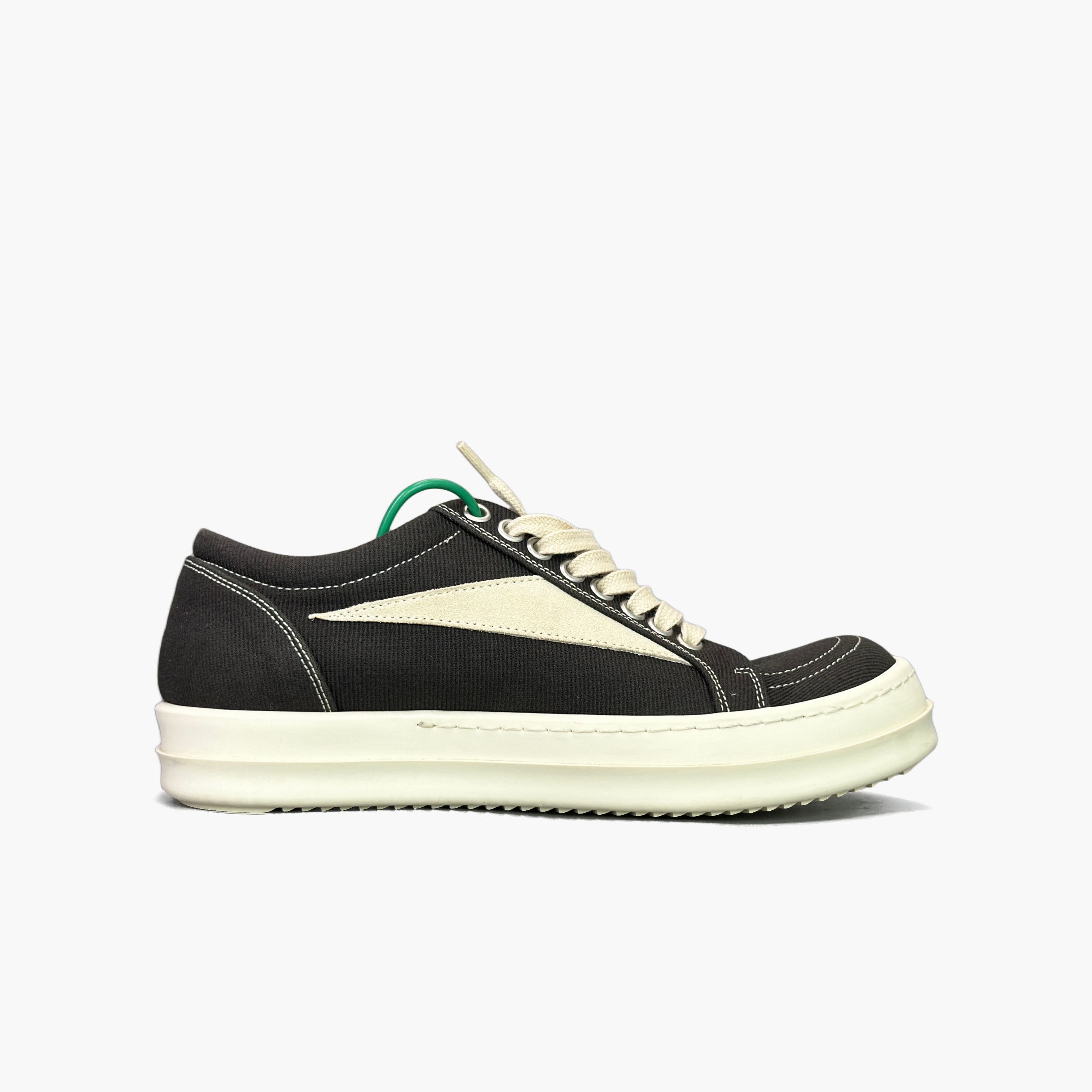 Rick Owens Drkshdw Rick Owens DRKSHDW Canvas Low-Top Sneakers Size 36 Size US 6 / IT 36 - 2 Thumbnail