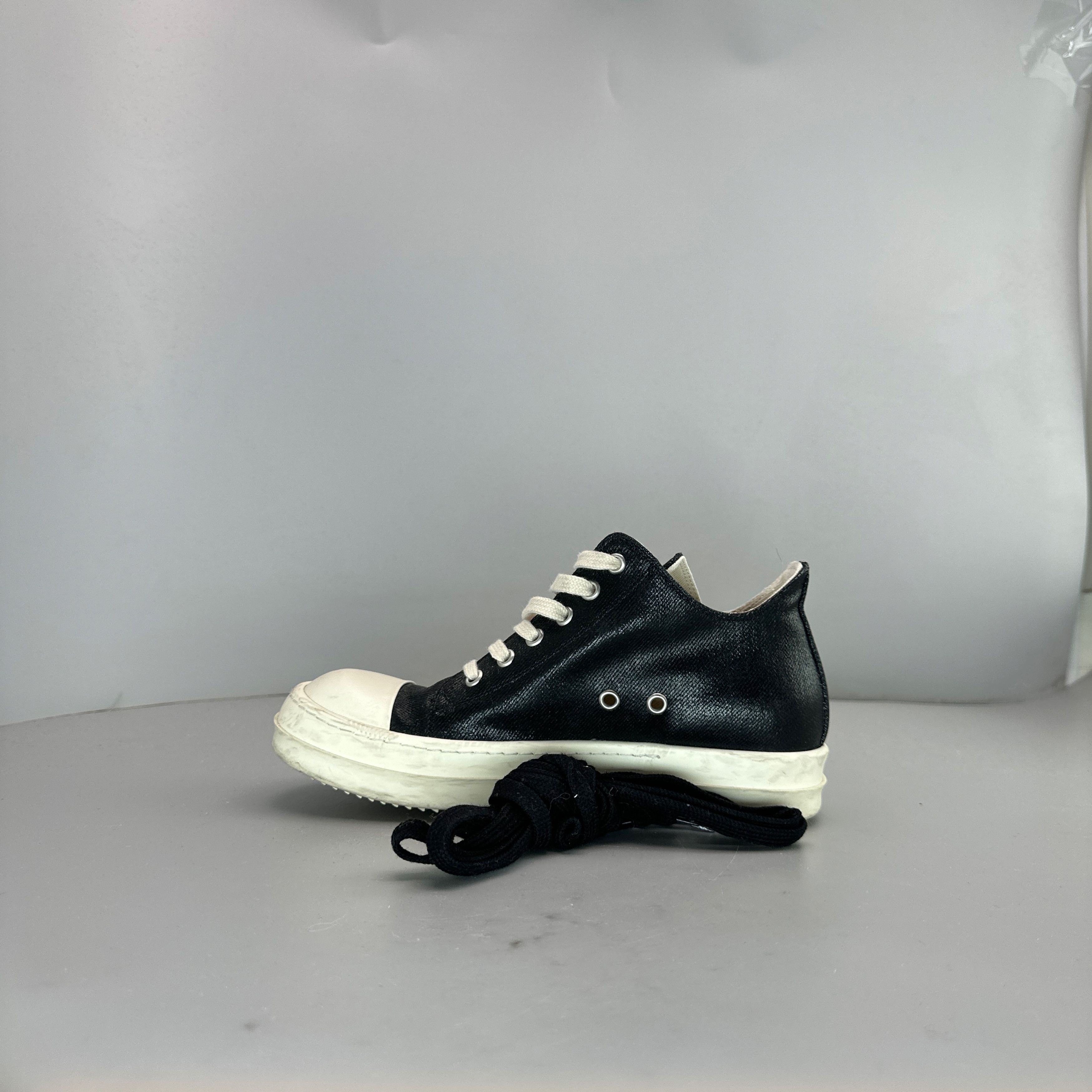 Rick Owens Drkshdw Rick Owens DRKSHDW Gethsemane Low Sneakers Size 36 Size US 6 / IT 36 - 10 Thumbnail
