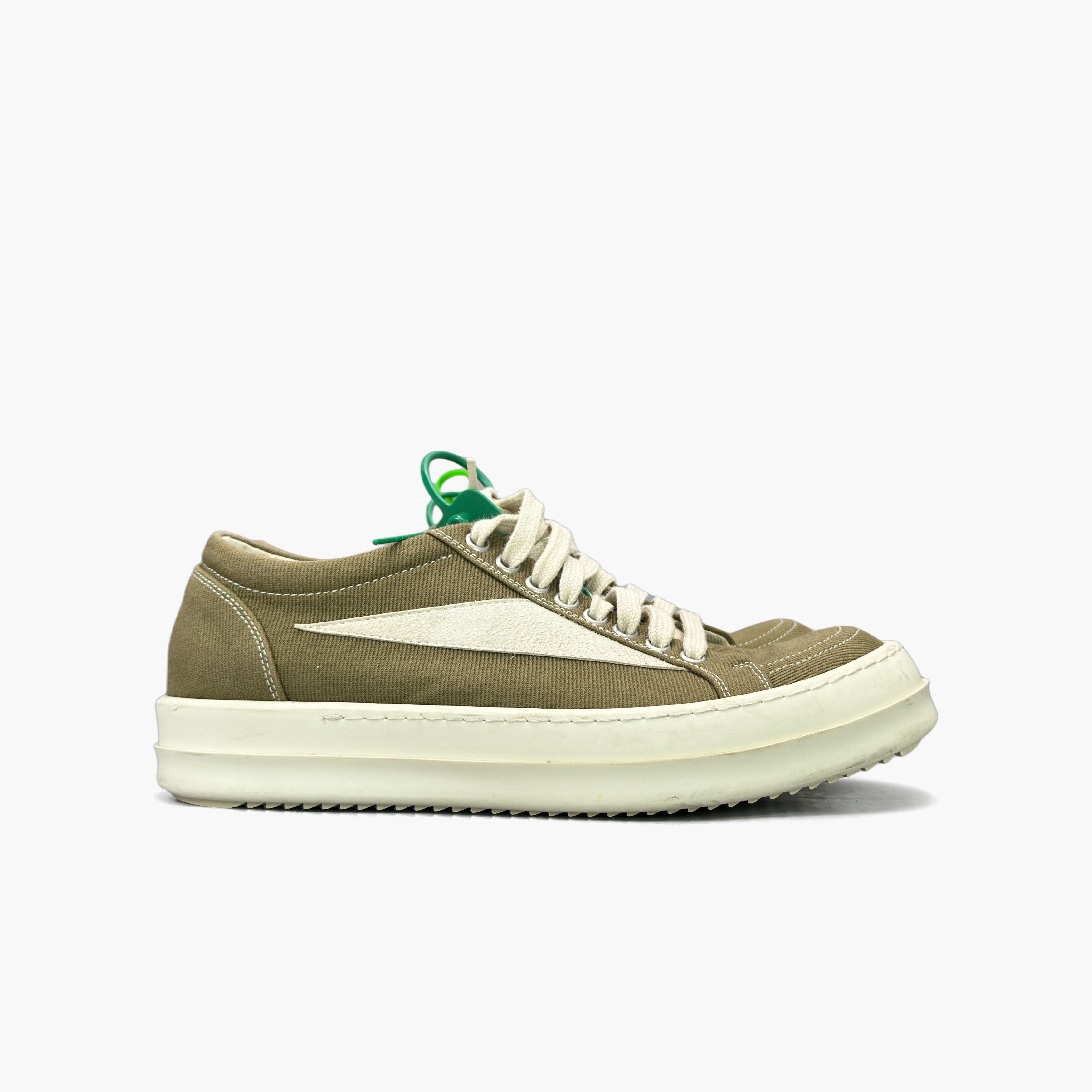 Rick Owens Drkshdw Rick Owens DRKSHDW Canvas Low-Top Sneakers Size 39 Size US 9 / IT 39 - 4 Thumbnail