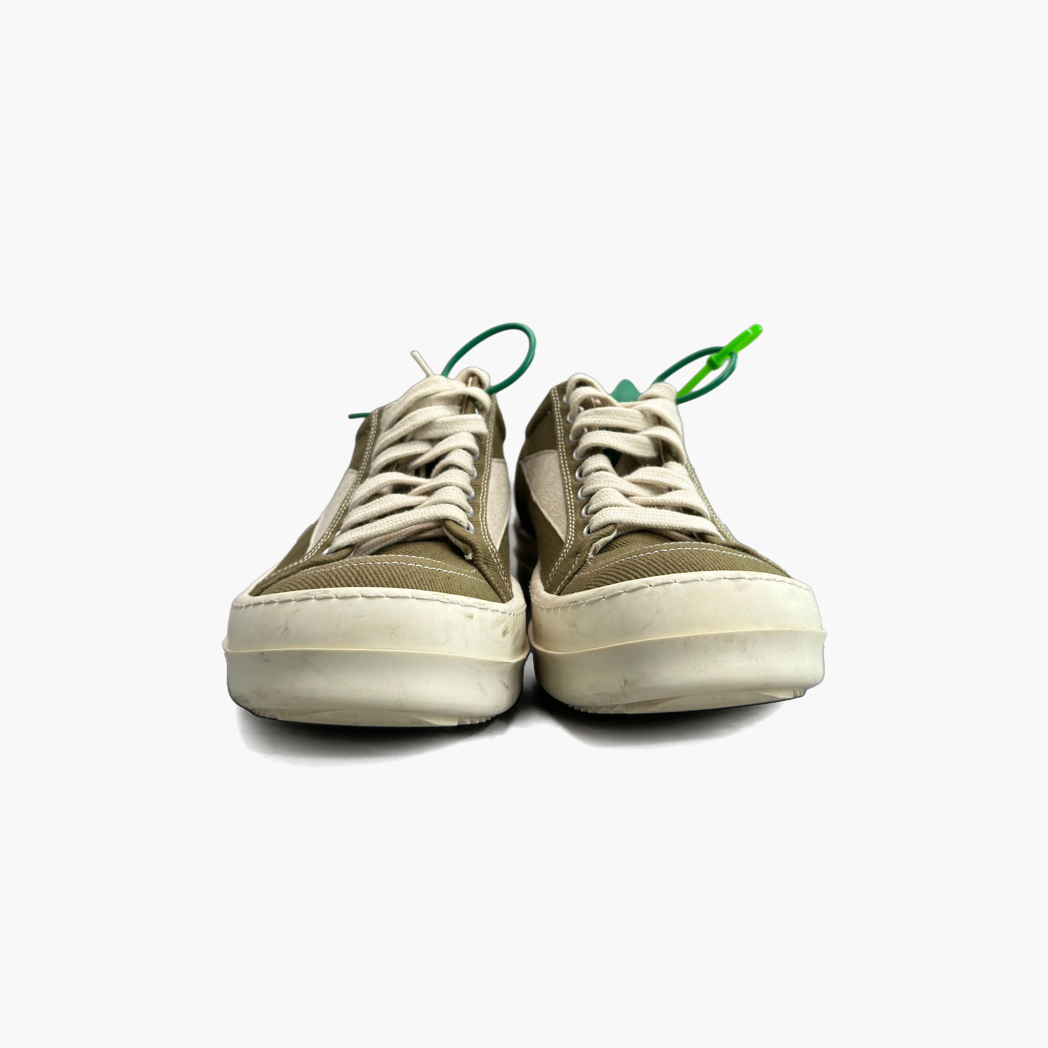 Rick Owens Drkshdw Rick Owens DRKSHDW Canvas Low-Top Sneakers Size 39 Size US 9 / IT 39 - 5 Thumbnail