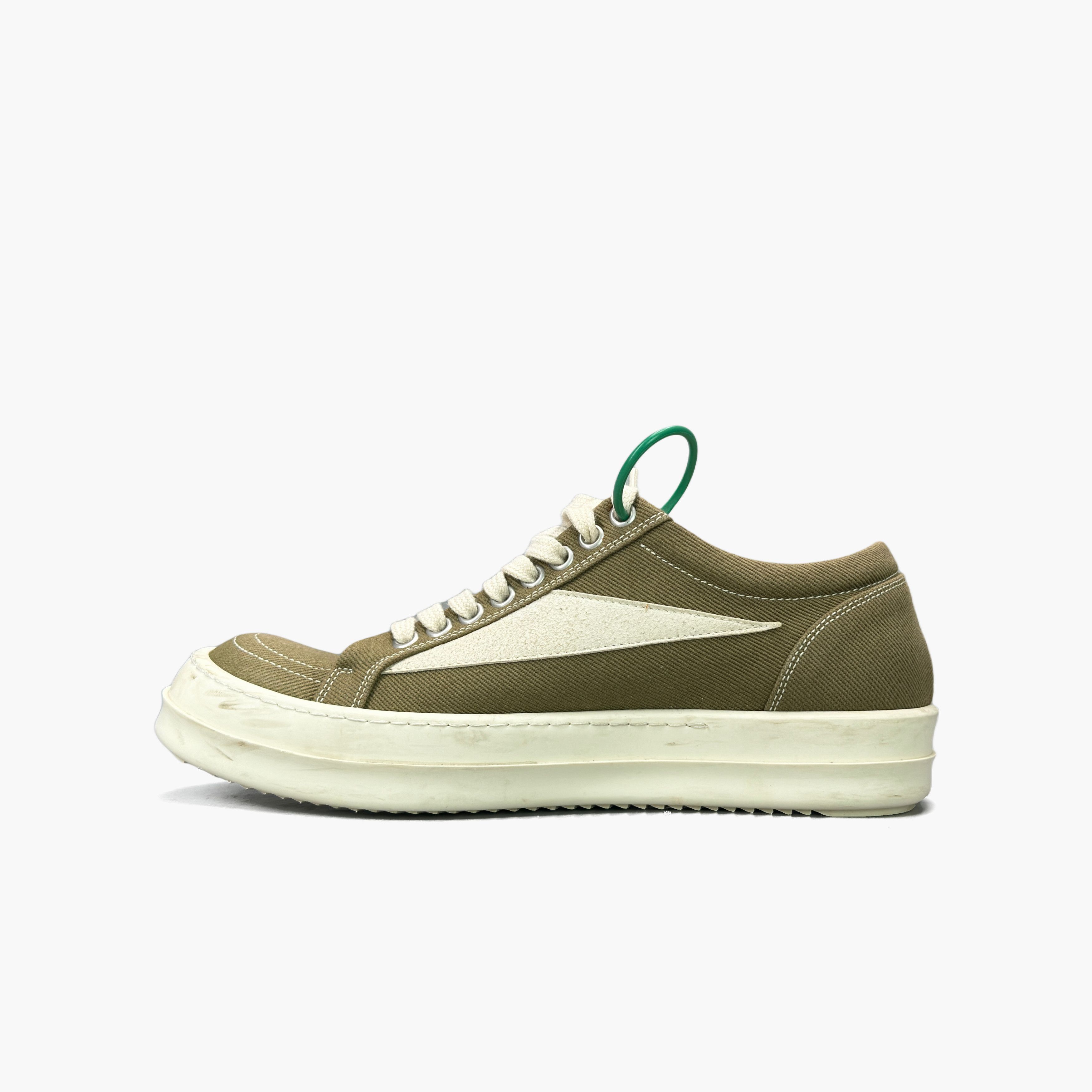 Rick Owens Drkshdw Rick Owens DRKSHDW Canvas Low-Top Sneakers Size 39 Size US 9 / IT 39 - 3 Thumbnail