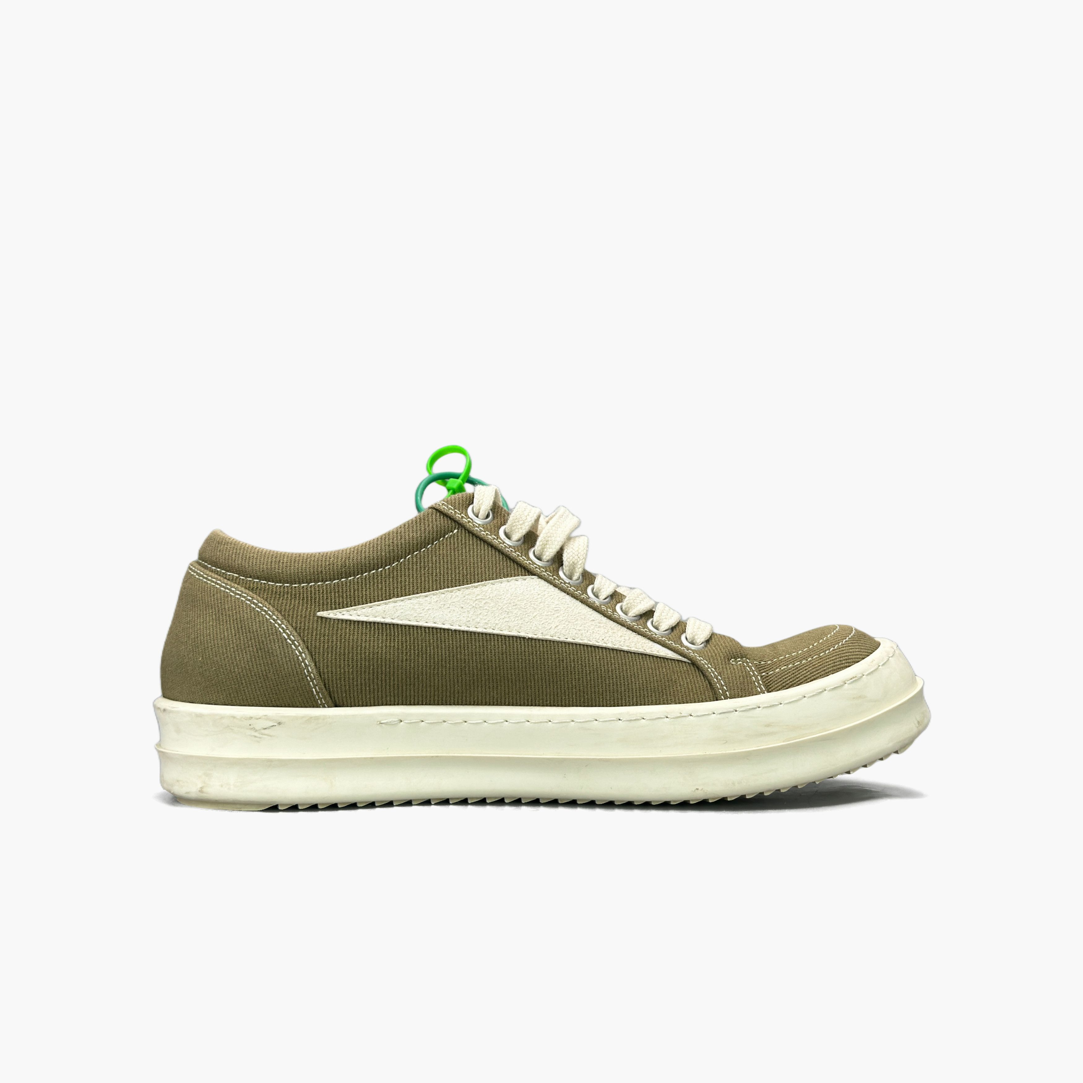 Rick Owens Drkshdw Rick Owens DRKSHDW Canvas Low-Top Sneakers Size 39 Size US 9 / IT 39 - 2 Thumbnail