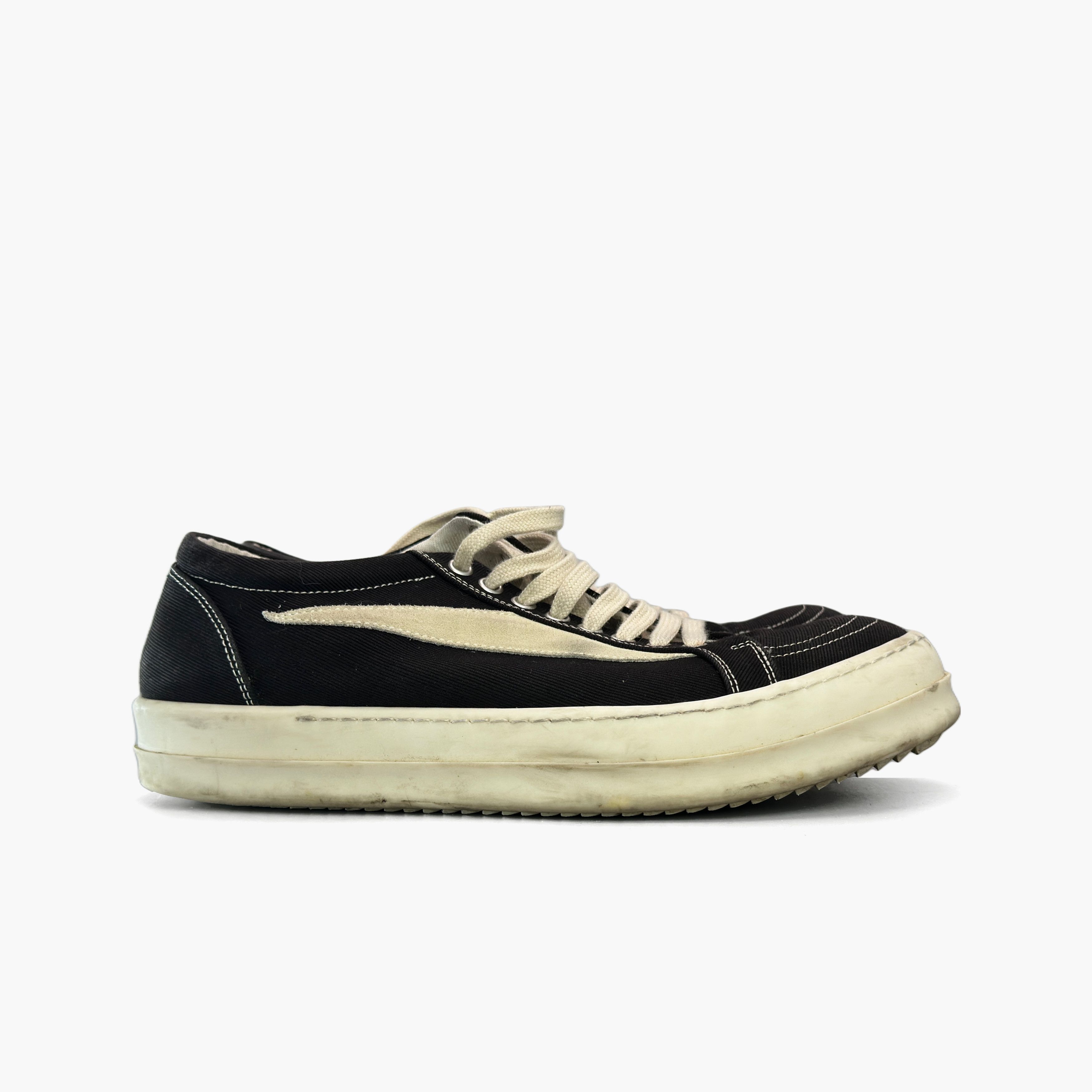 Rick Owens Drkshdw Rick Owens DRKSHDW Low-Top Sneakers Size 41 Size US 8 / EU 41 - 4 Thumbnail