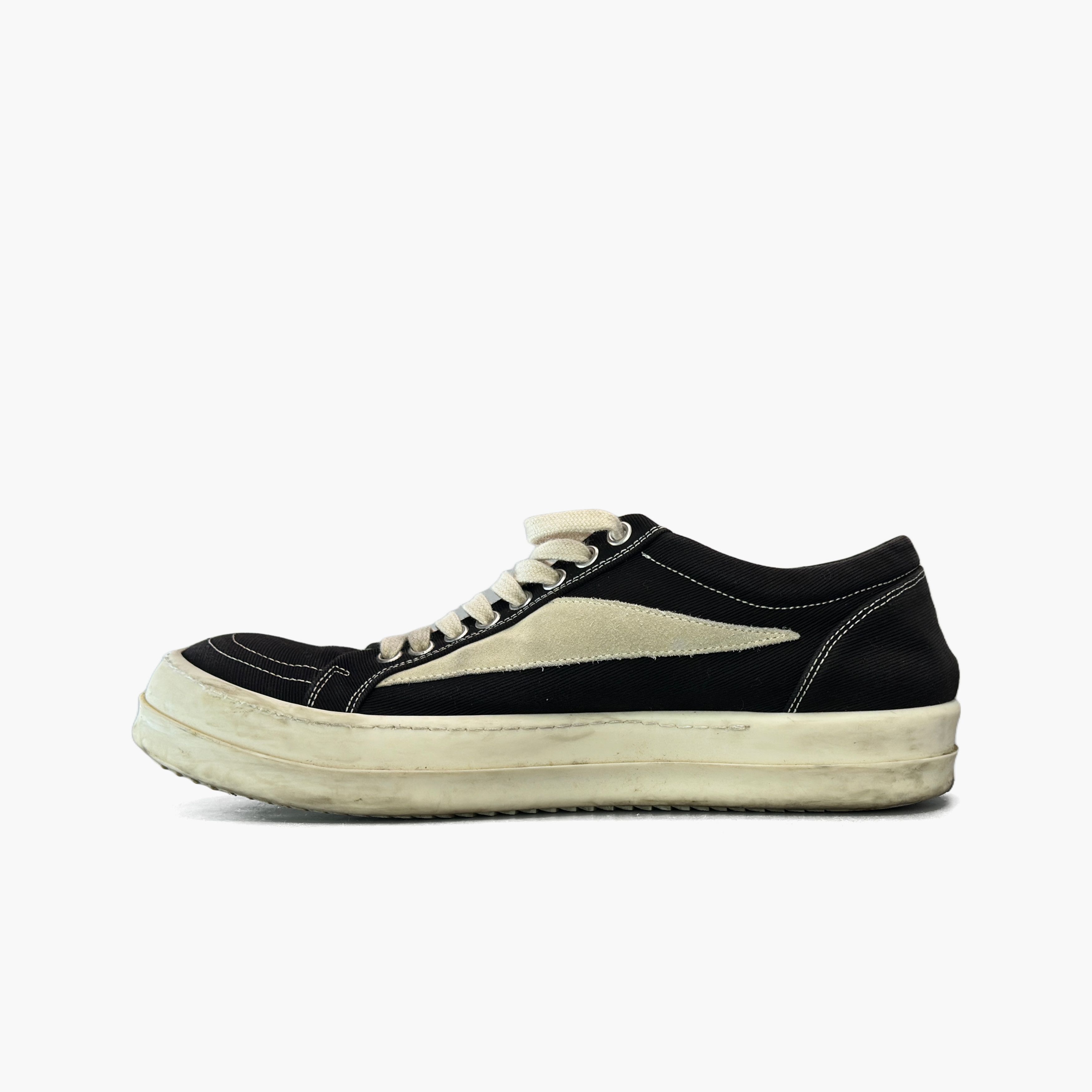 Rick Owens Drkshdw Rick Owens DRKSHDW Low-Top Sneakers Size 41 Size US 8 / EU 41 - 3 Thumbnail