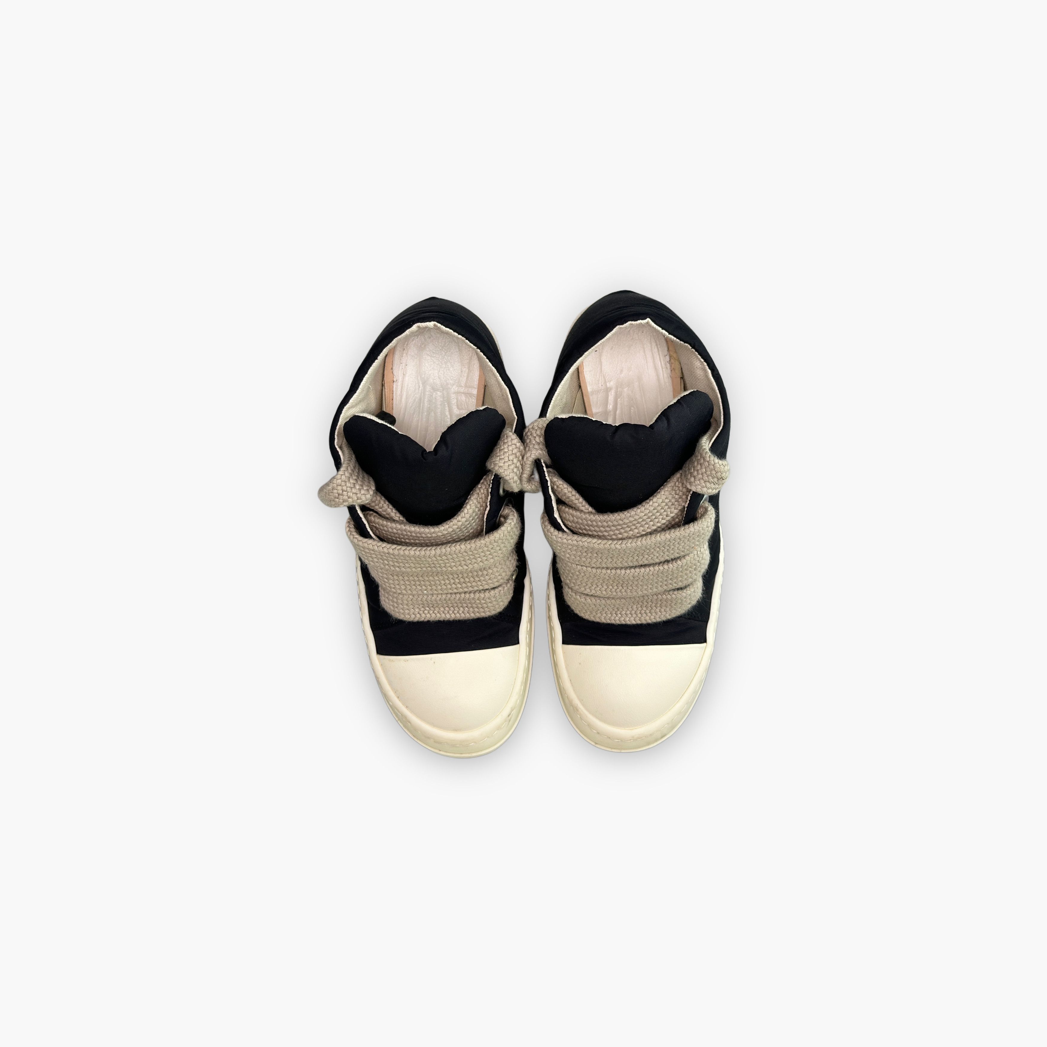 Rick Owens Drkshdw Rick Owens DRKSHDW Jumbo Lace Low Sneakers US 5 Size US 5 / EU 37 - 9 Thumbnail