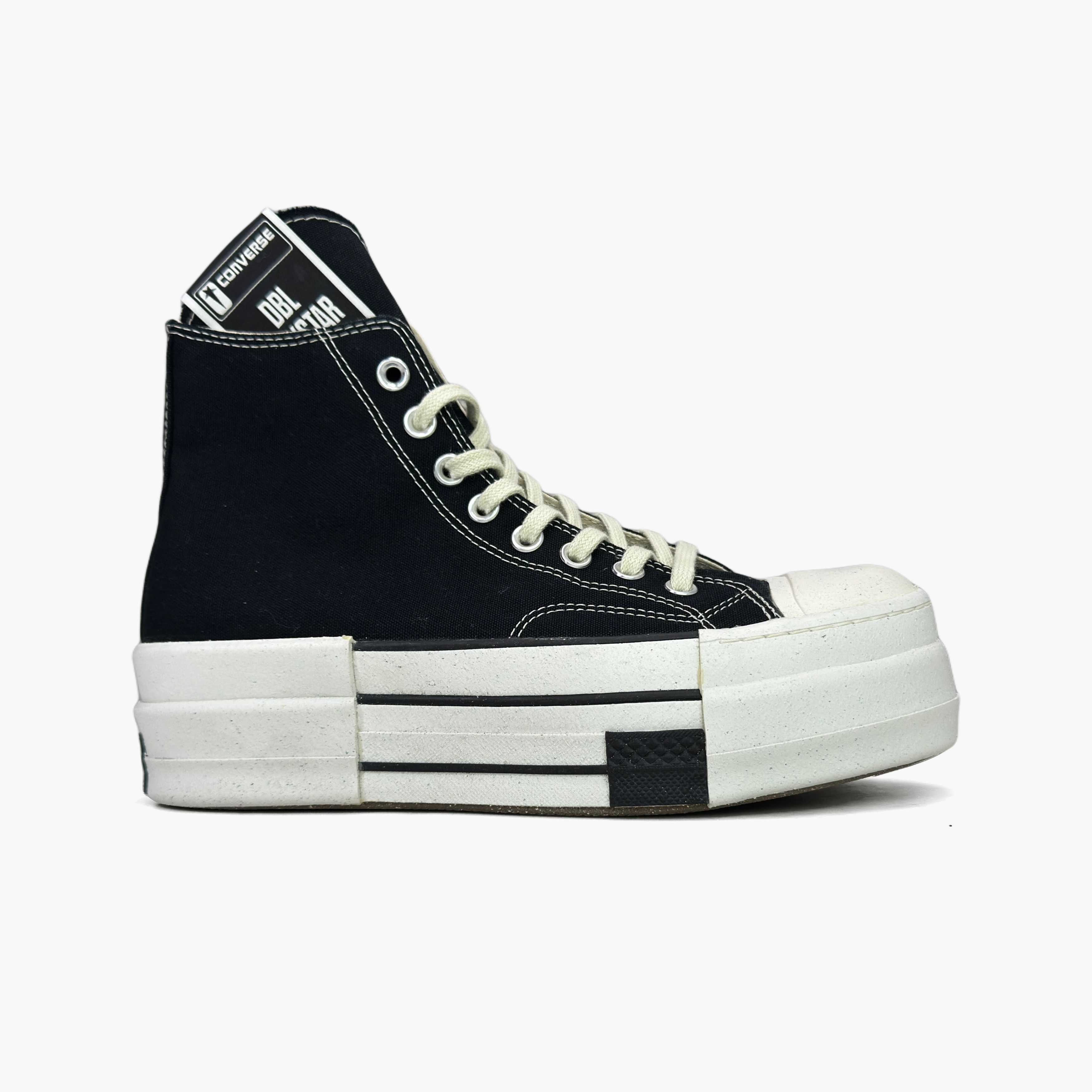 Converse × Rick Owens Drkshdw Rick Owens DRKSHDW x Converse DBL DRKSTAR Sneakers US 8 Size US 8 / EU 41 - 4 Thumbnail