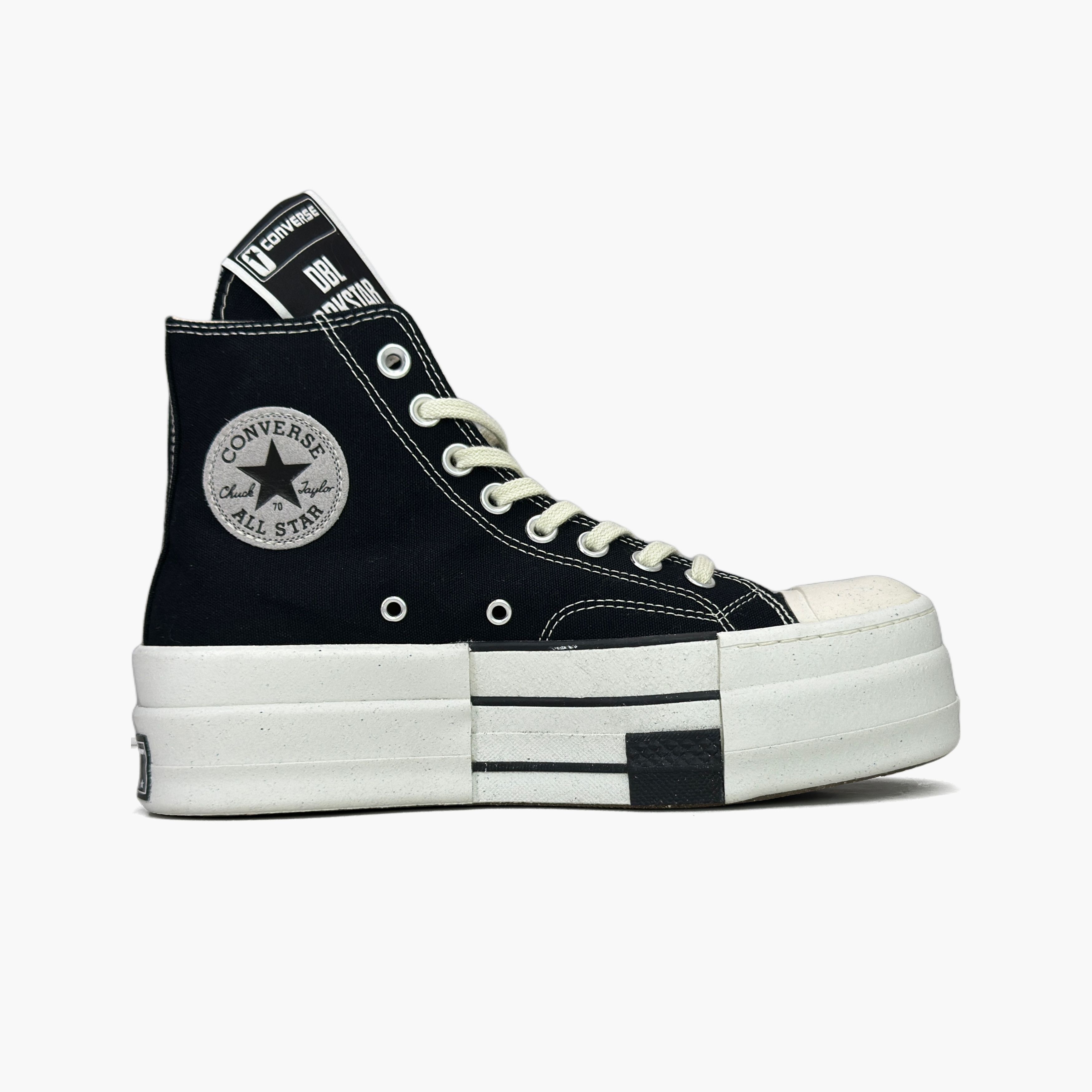 Converse × Rick Owens Drkshdw Rick Owens DRKSHDW x Converse DBL DRKSTAR Sneakers US 8 Size US 8 / EU 41 - 2 Thumbnail