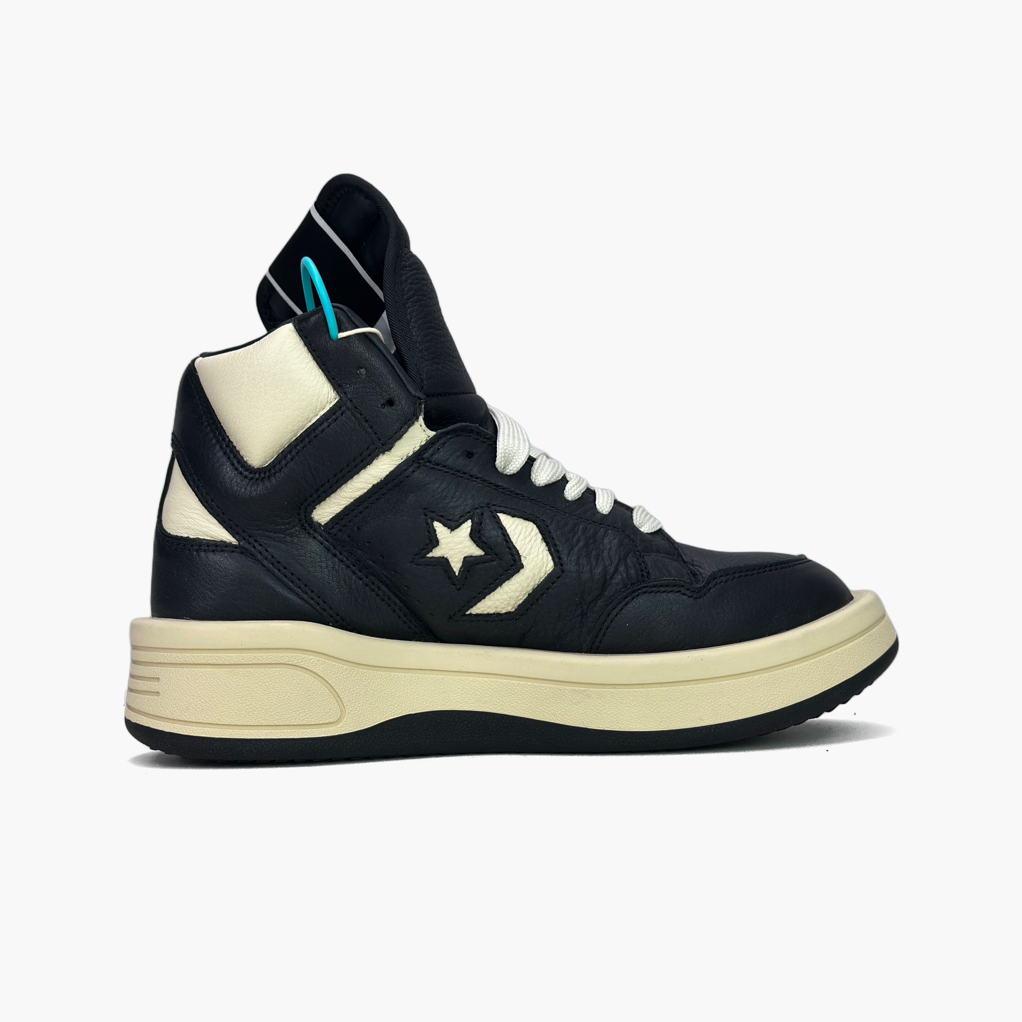 Converse × Rick Owens Converse x Rick Owens DRKSHDW Turbowpn Hi-Top Sneakers US 8 Size US 8 / EU 41 - 2 Thumbnail