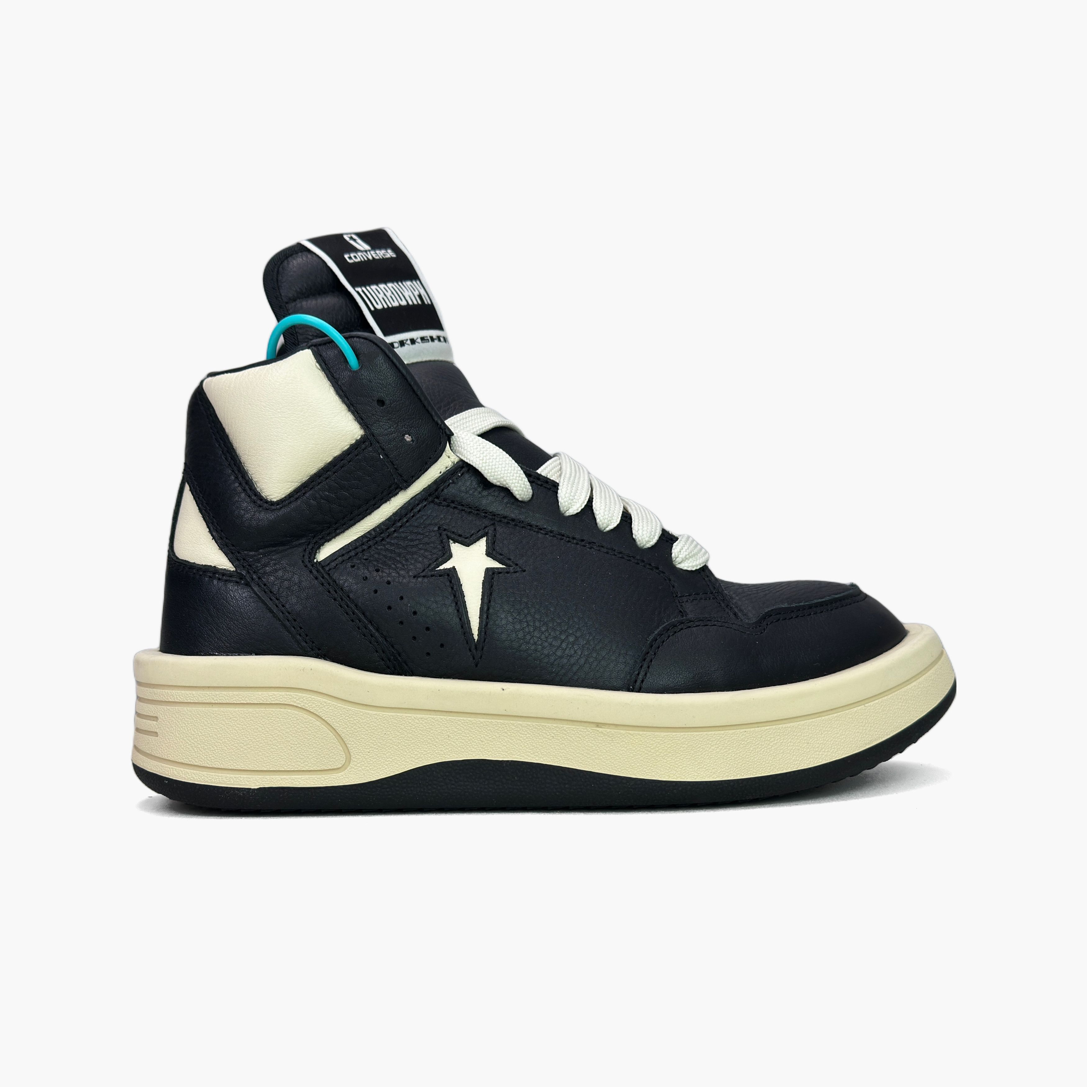 Converse × Rick Owens Converse x Rick Owens DRKSHDW Turbowpn Hi-Top Sneakers US 8 Size US 8 / EU 41 - 4 Thumbnail
