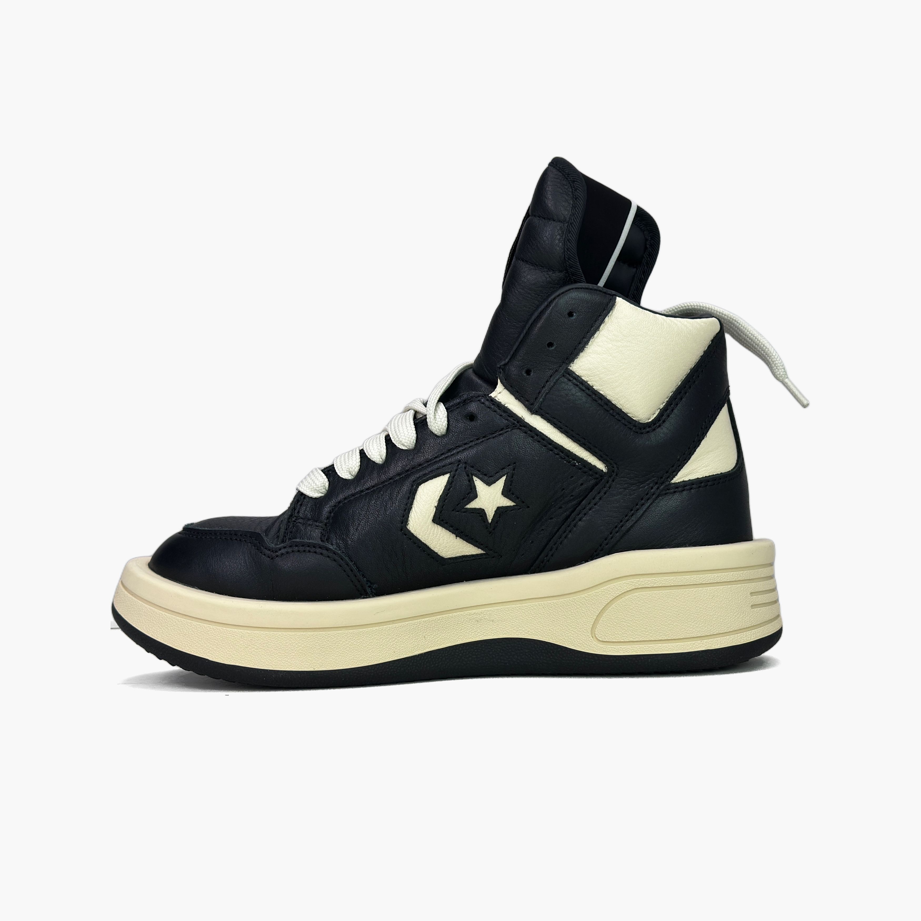 Converse × Rick Owens Converse x Rick Owens DRKSHDW Turbowpn Hi-Top Sneakers US 8 Size US 8 / EU 41 - 3 Thumbnail