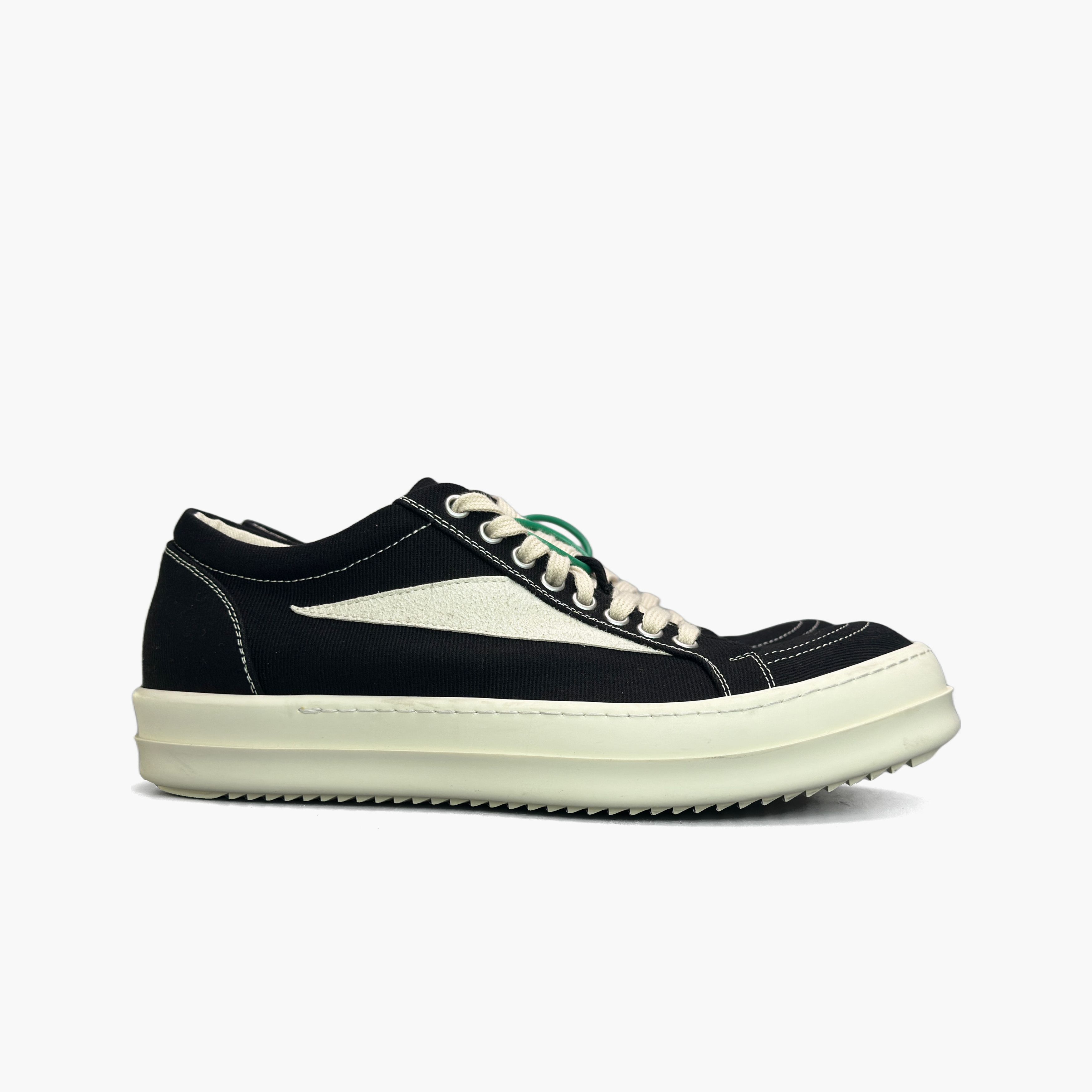 Rick Owens Drkshdw Rick Owens DRKSHDW Canvas Low-Top Sneakers Size 41 Size US 8 / EU 41 - 4 Thumbnail