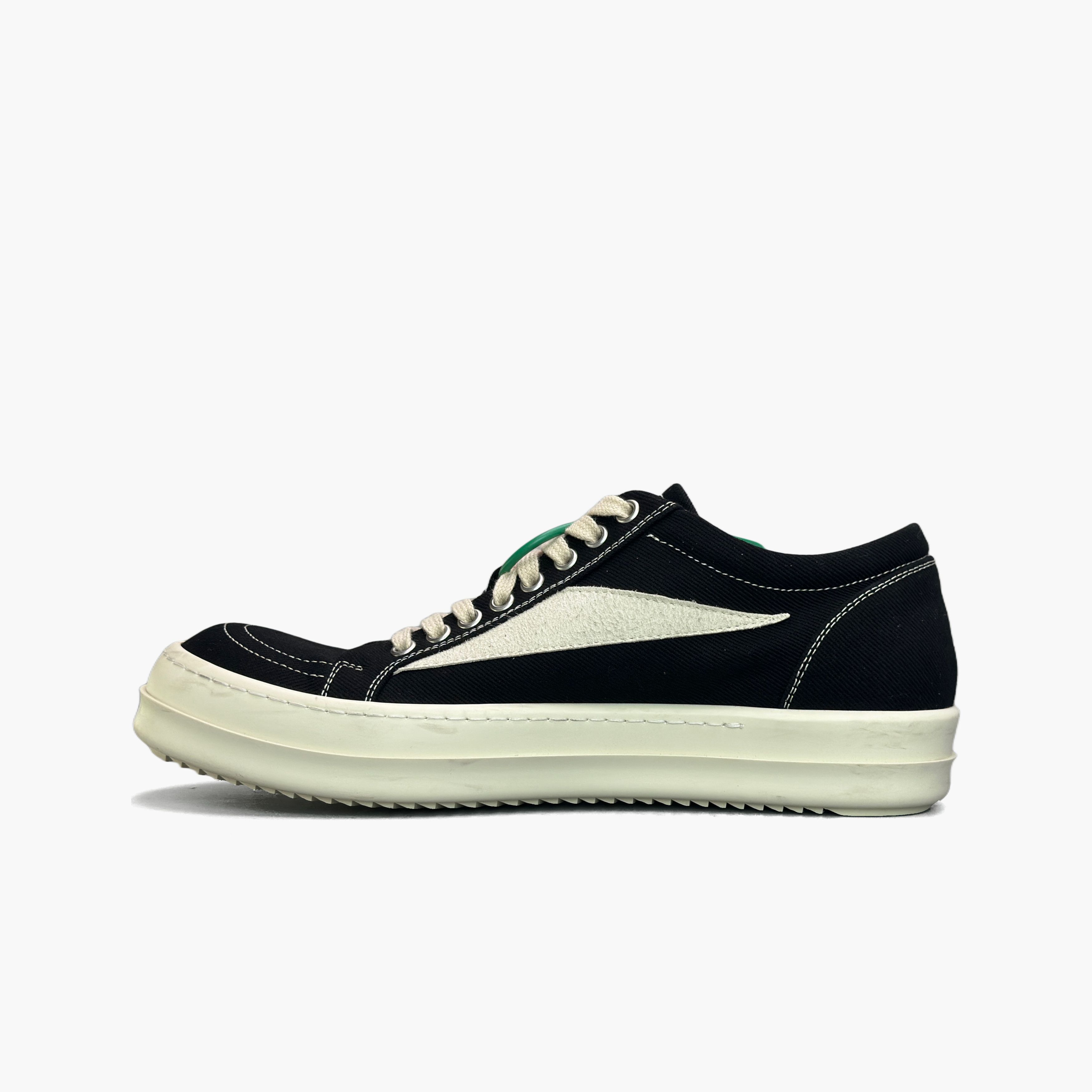 Rick Owens Drkshdw Rick Owens DRKSHDW Canvas Low-Top Sneakers Size 41 Size US 8 / EU 41 - 3 Thumbnail