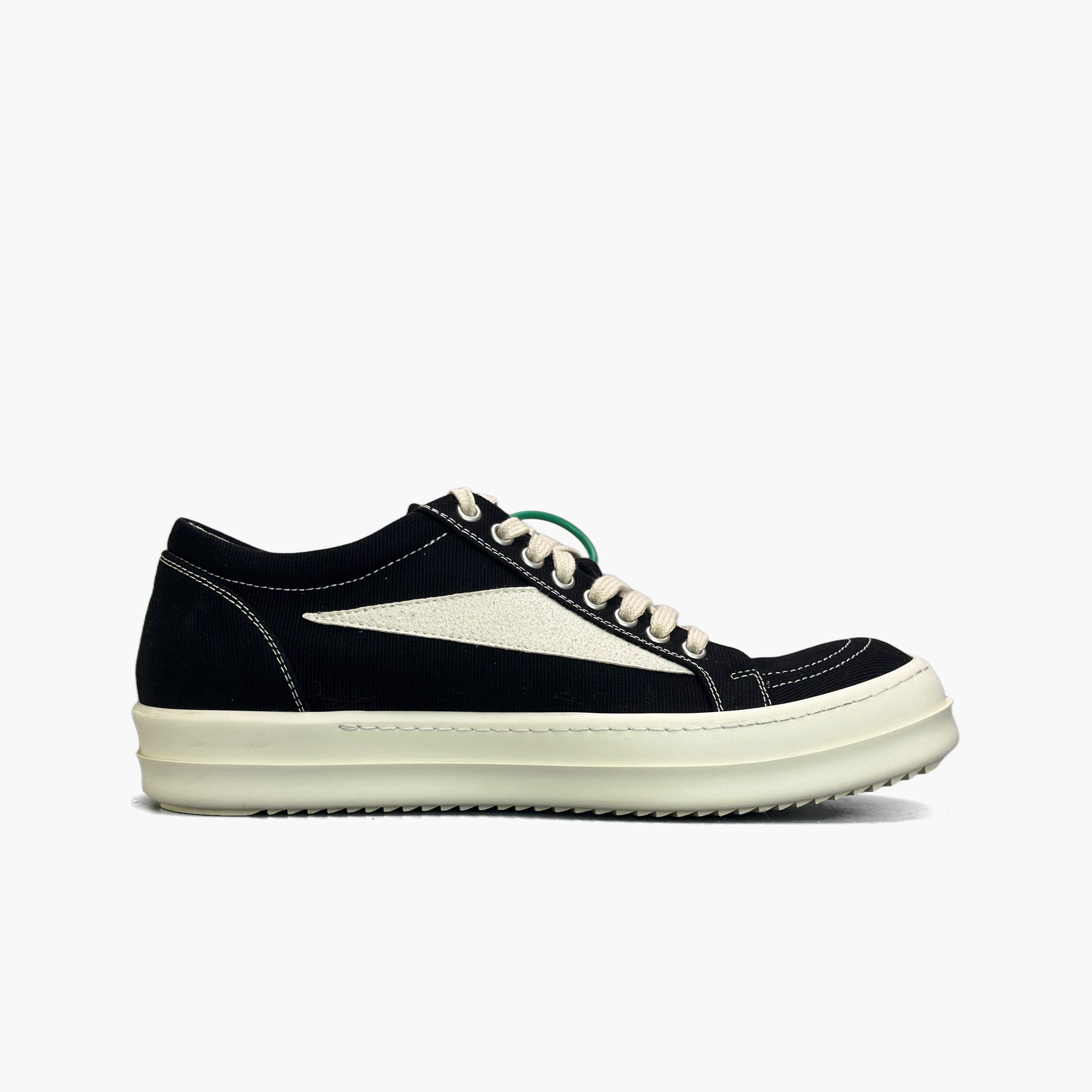 Rick Owens Drkshdw Rick Owens DRKSHDW Canvas Low-Top Sneakers Size 41 Size US 8 / EU 41 - 2 Thumbnail