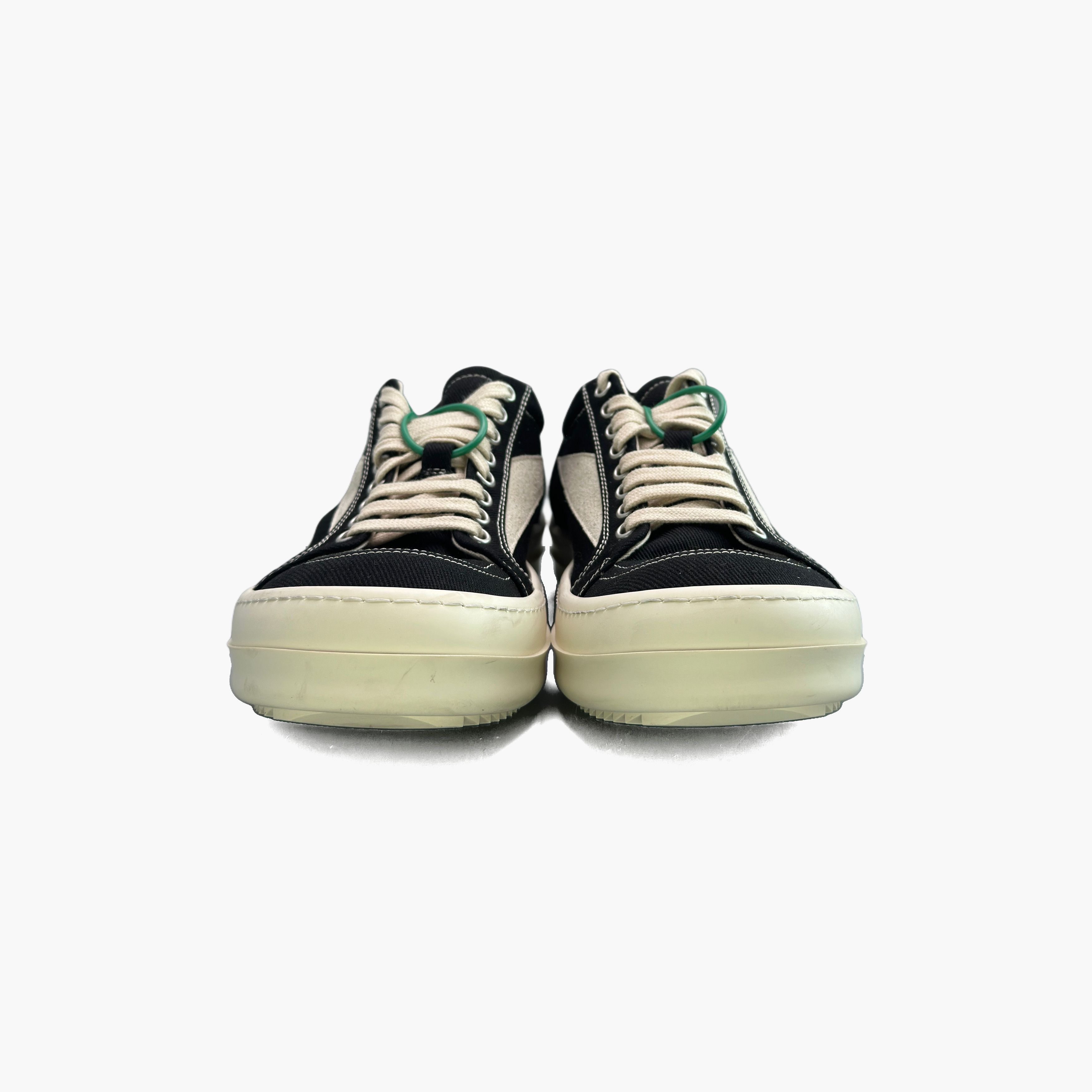 Rick Owens Drkshdw Rick Owens DRKSHDW Canvas Low-Top Sneakers Size 41 Size US 8 / EU 41 - 5 Thumbnail