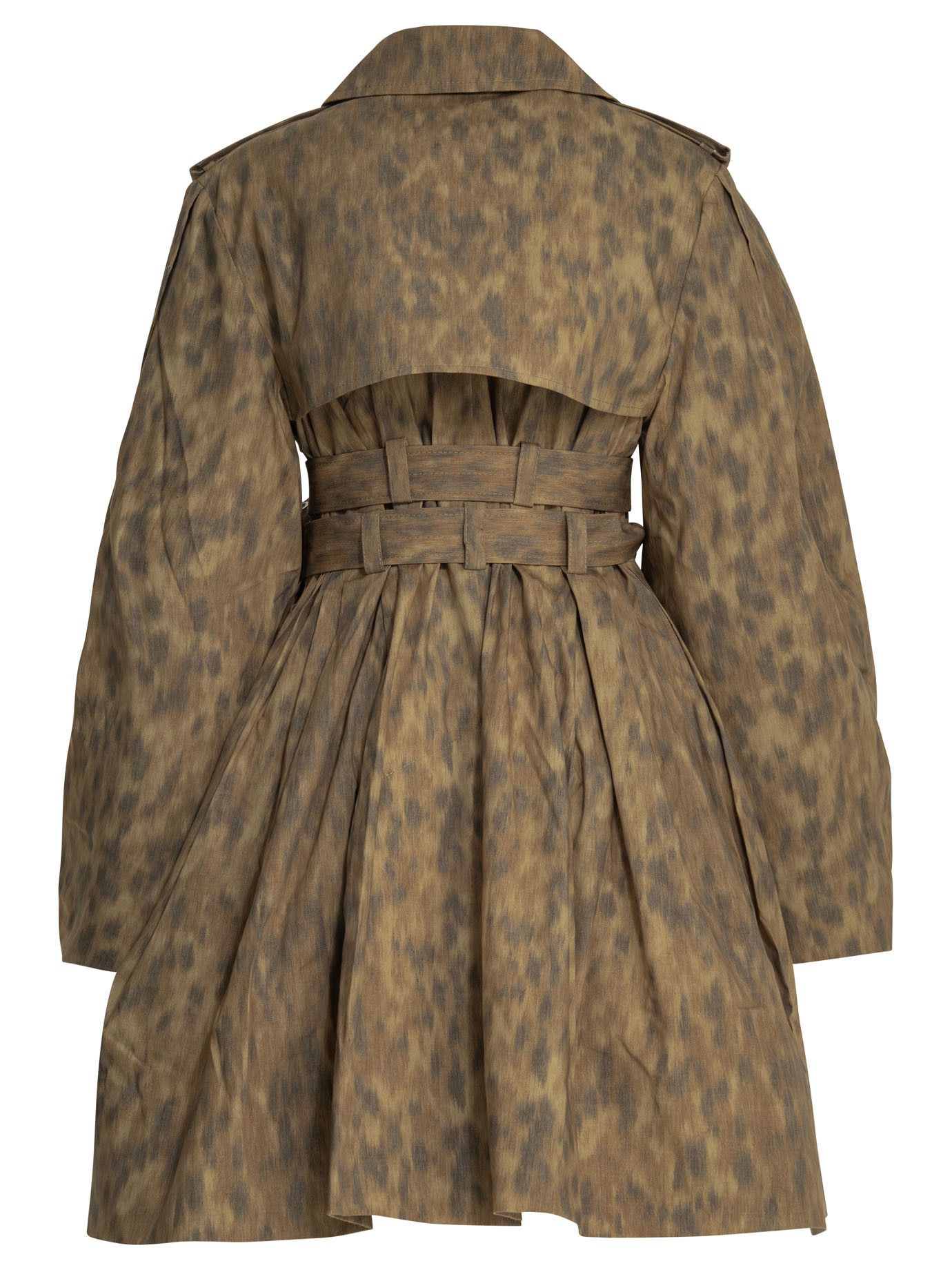 Ganni Ganni Animal Print Trench Coat tag size 34 Women - USA Duties Paid Size XS / US 0-2 / IT 36-38 - 2 Thumbnail