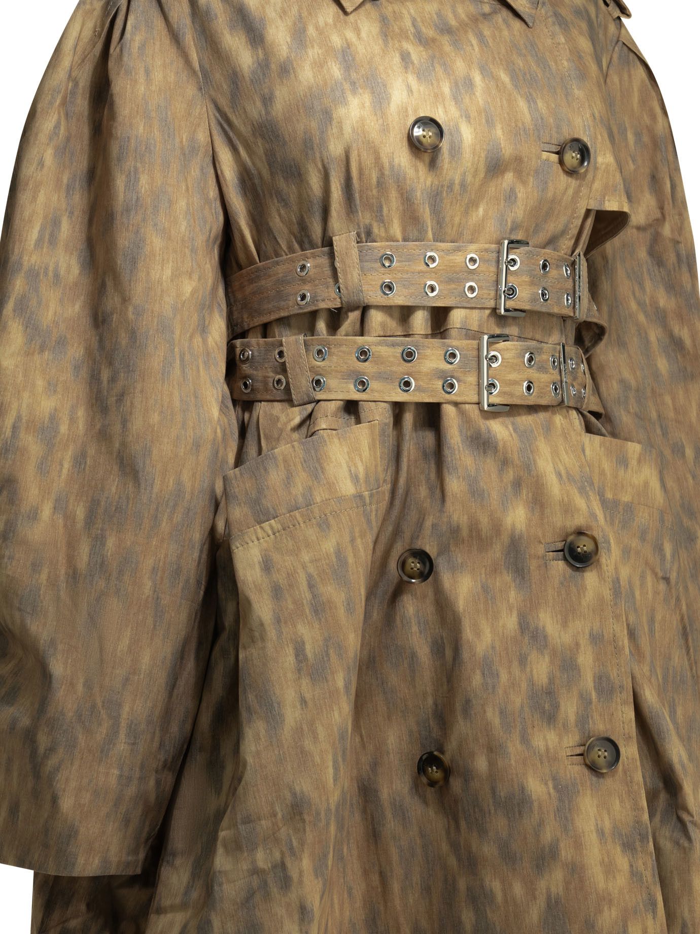 Ganni Ganni Animal Print Trench Coat tag size 34 Women - USA Duties Paid Size XS / US 0-2 / IT 36-38 - 4 Thumbnail