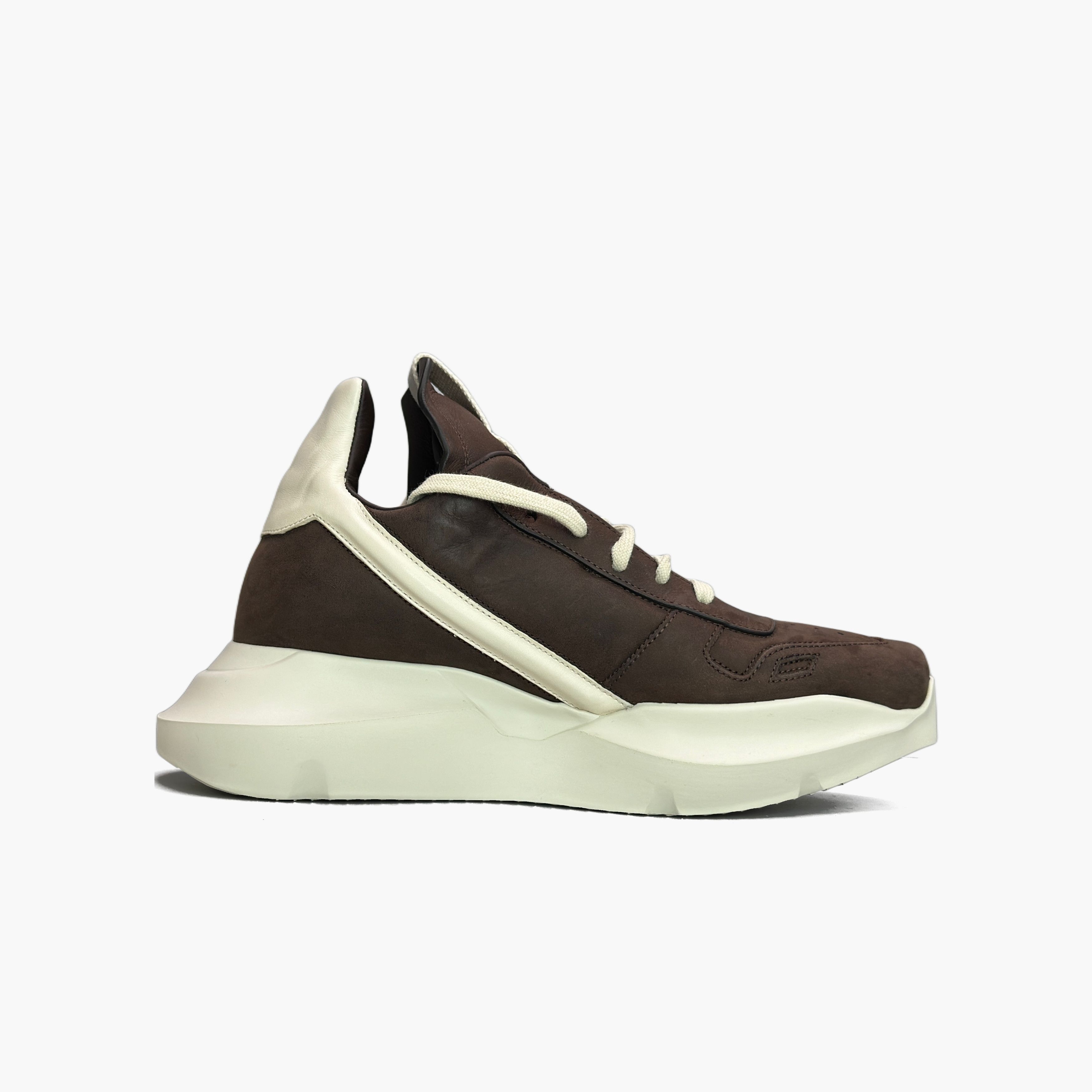 Rick Owens Rick Owens Square Toe Leather Sneakers Size 38 Size US 8 / IT 38 - 2 Thumbnail