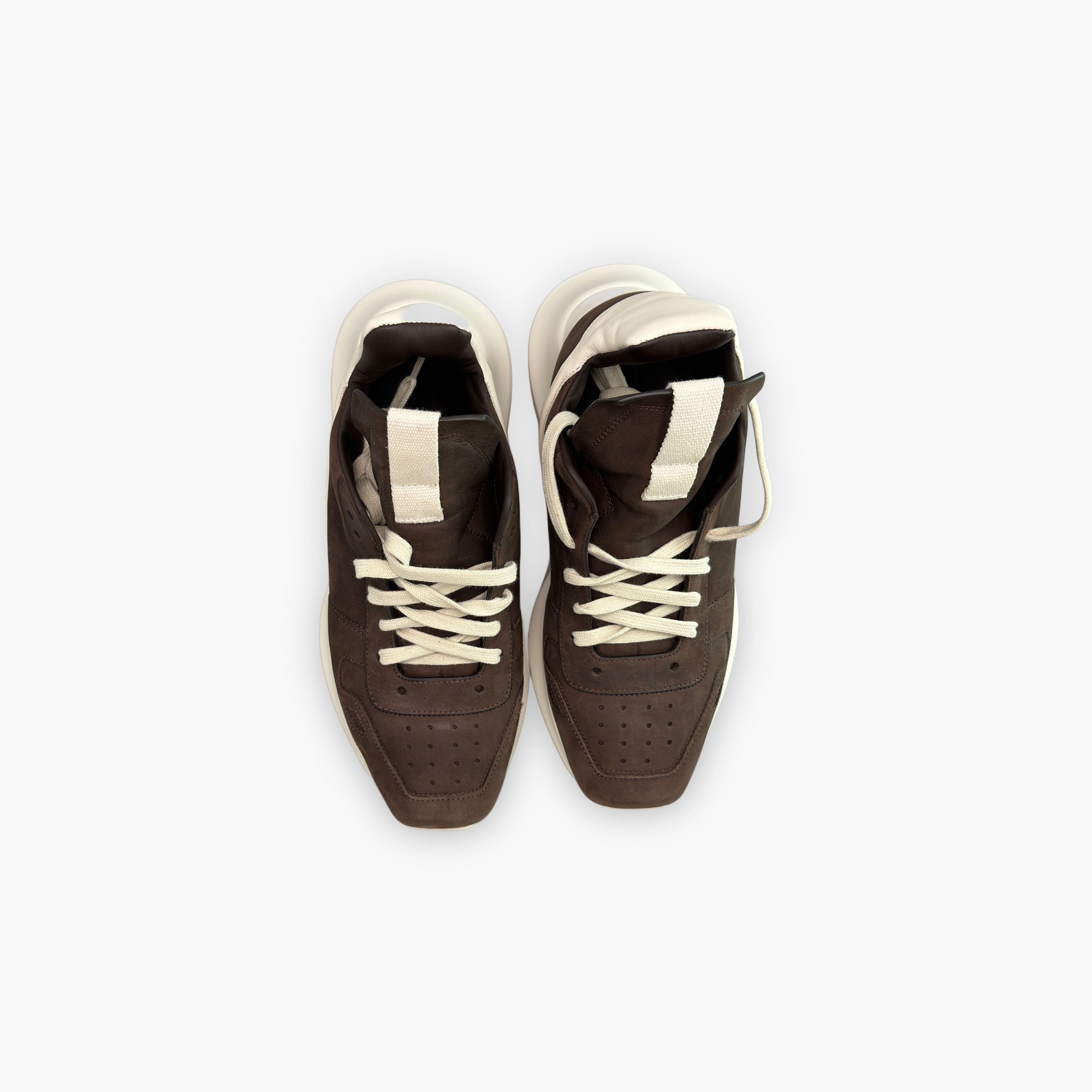 Rick Owens Rick Owens Square Toe Leather Sneakers Size 38 Size US 8 / IT 38 - 9 Thumbnail