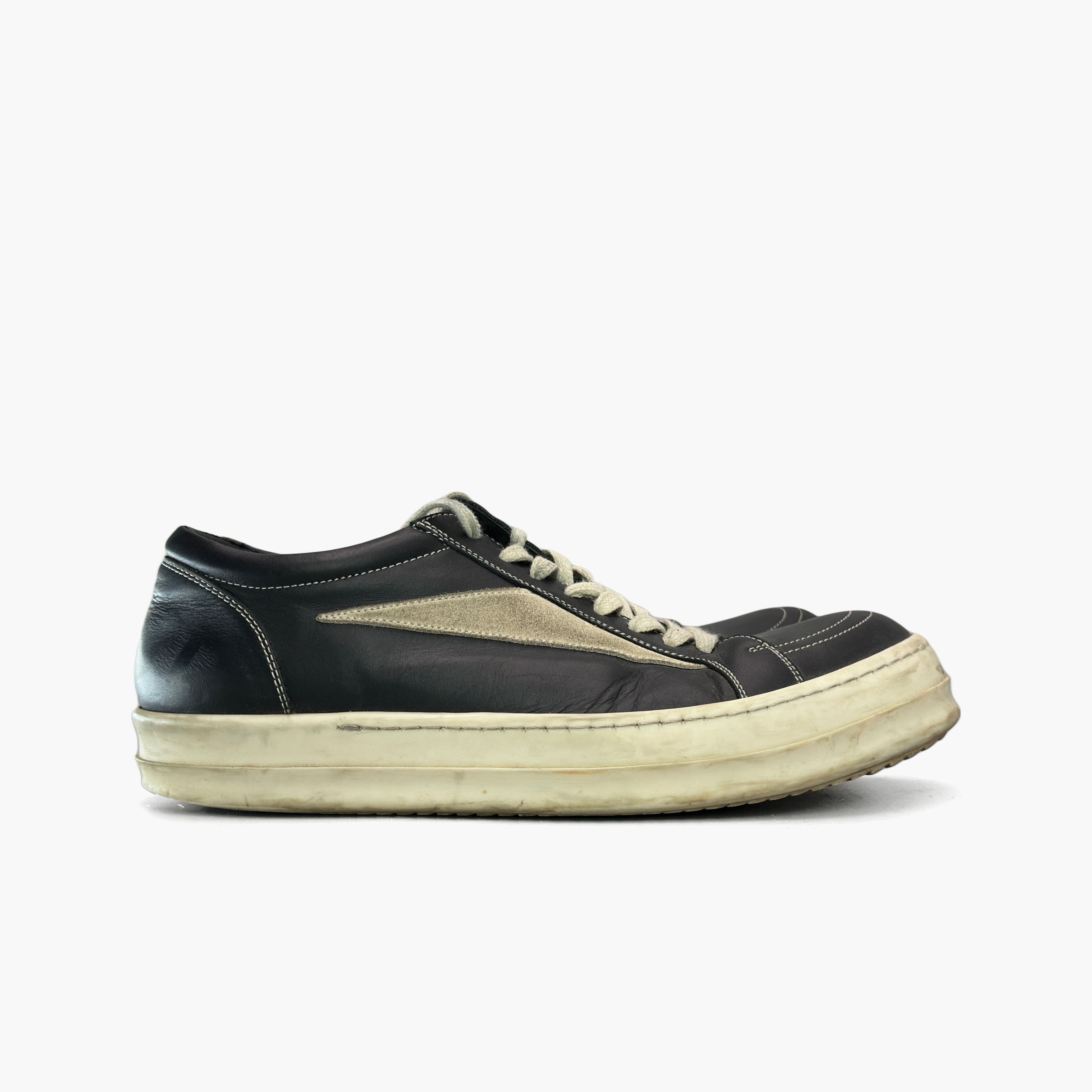 Rick Owens Rick Owens Contrast Panel Low-Top Sneakers Size 9 Size US 9 / EU 42 - 4 Thumbnail