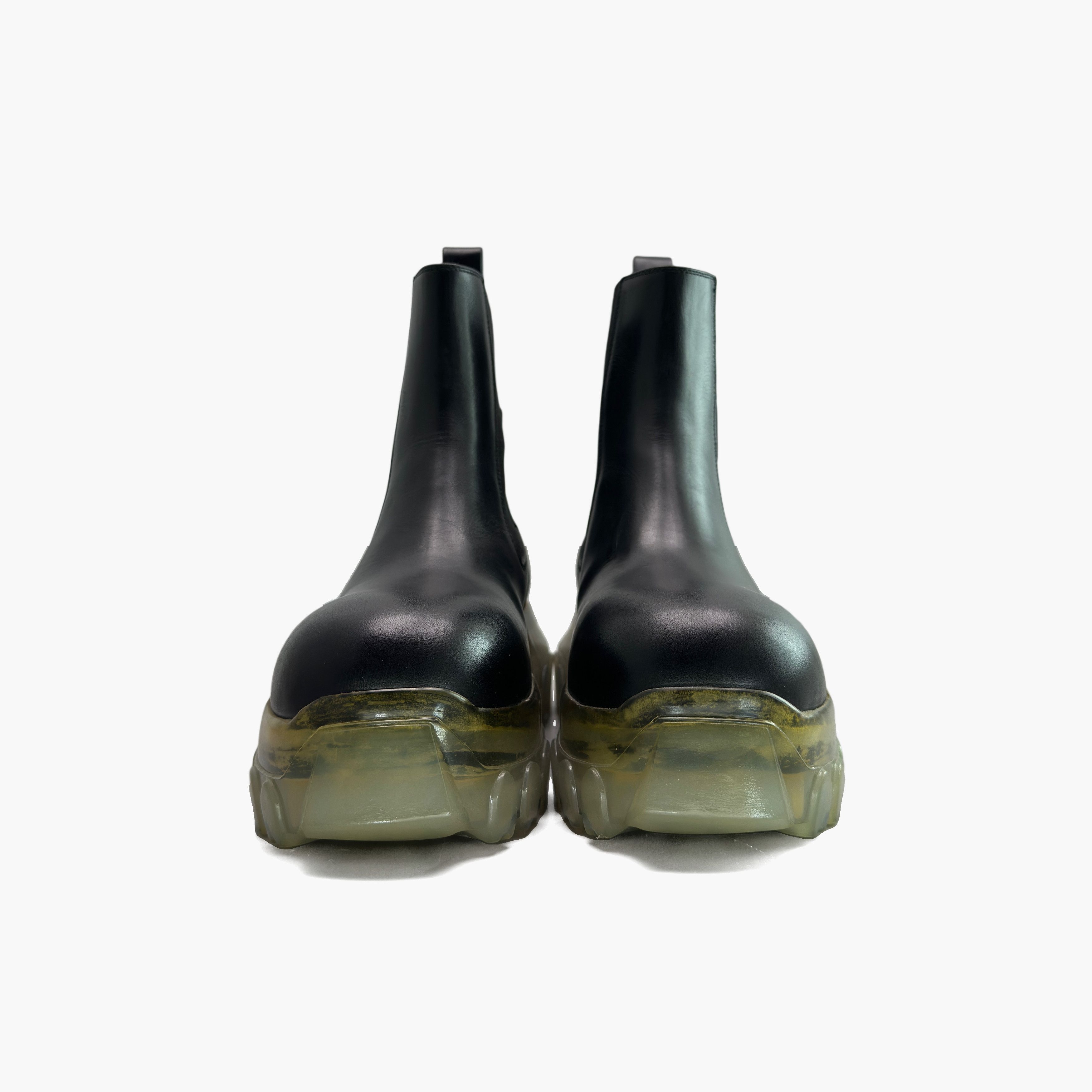 Rick Owens Rick Owens Black Lug Sole Chelsea Boots Size 35 Size US 5 / IT 35 - 5 Thumbnail
