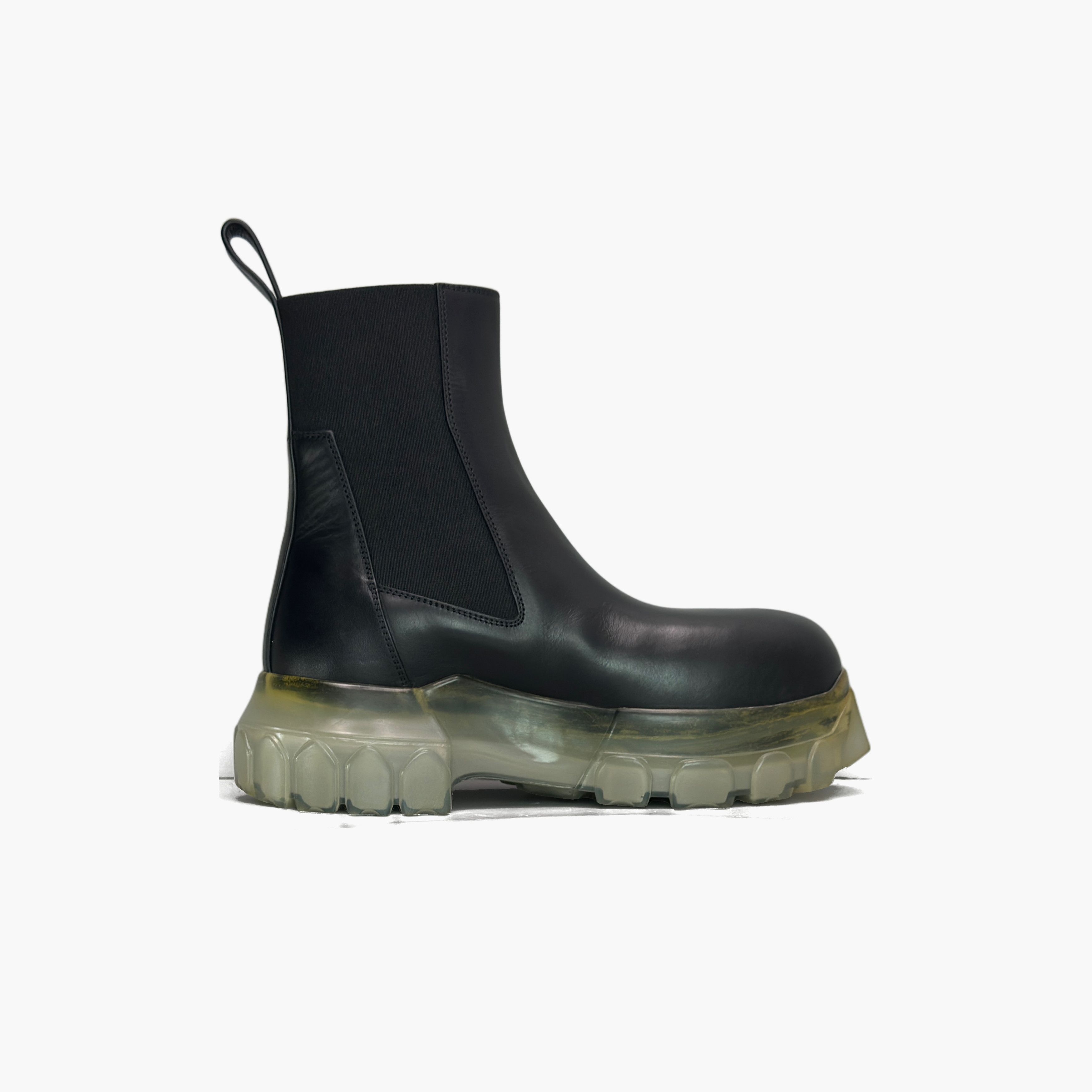 Rick Owens Rick Owens Black Lug Sole Chelsea Boots Size 35 Size US 5 / IT 35 - 2 Thumbnail