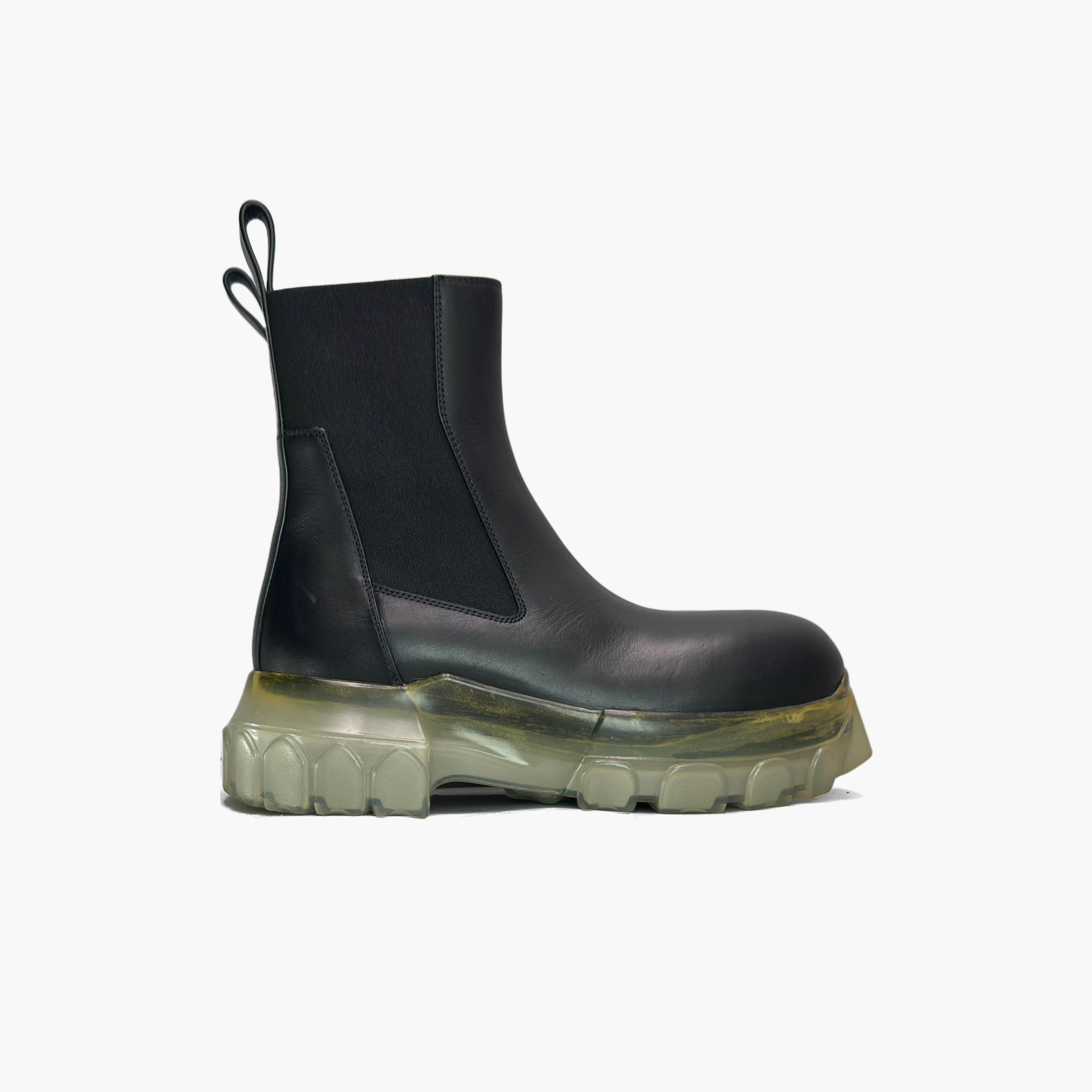 Rick Owens Rick Owens Black Lug Sole Chelsea Boots Size 35 Size US 5 / IT 35 - 4 Thumbnail