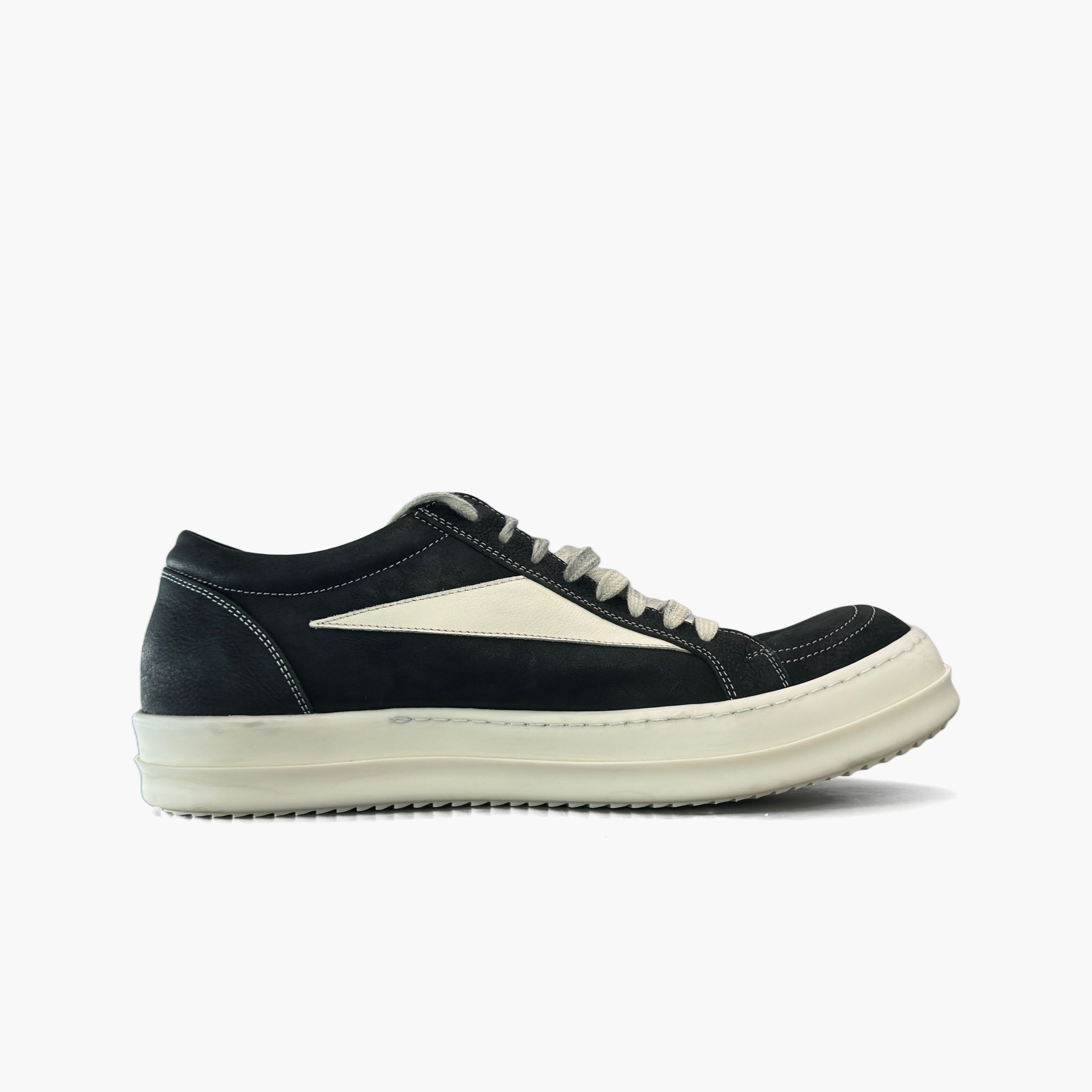 Rick Owens Rick Owens Leather Low-Top Sneakers Size 11 Size US 11 / EU 44 - 2 Thumbnail