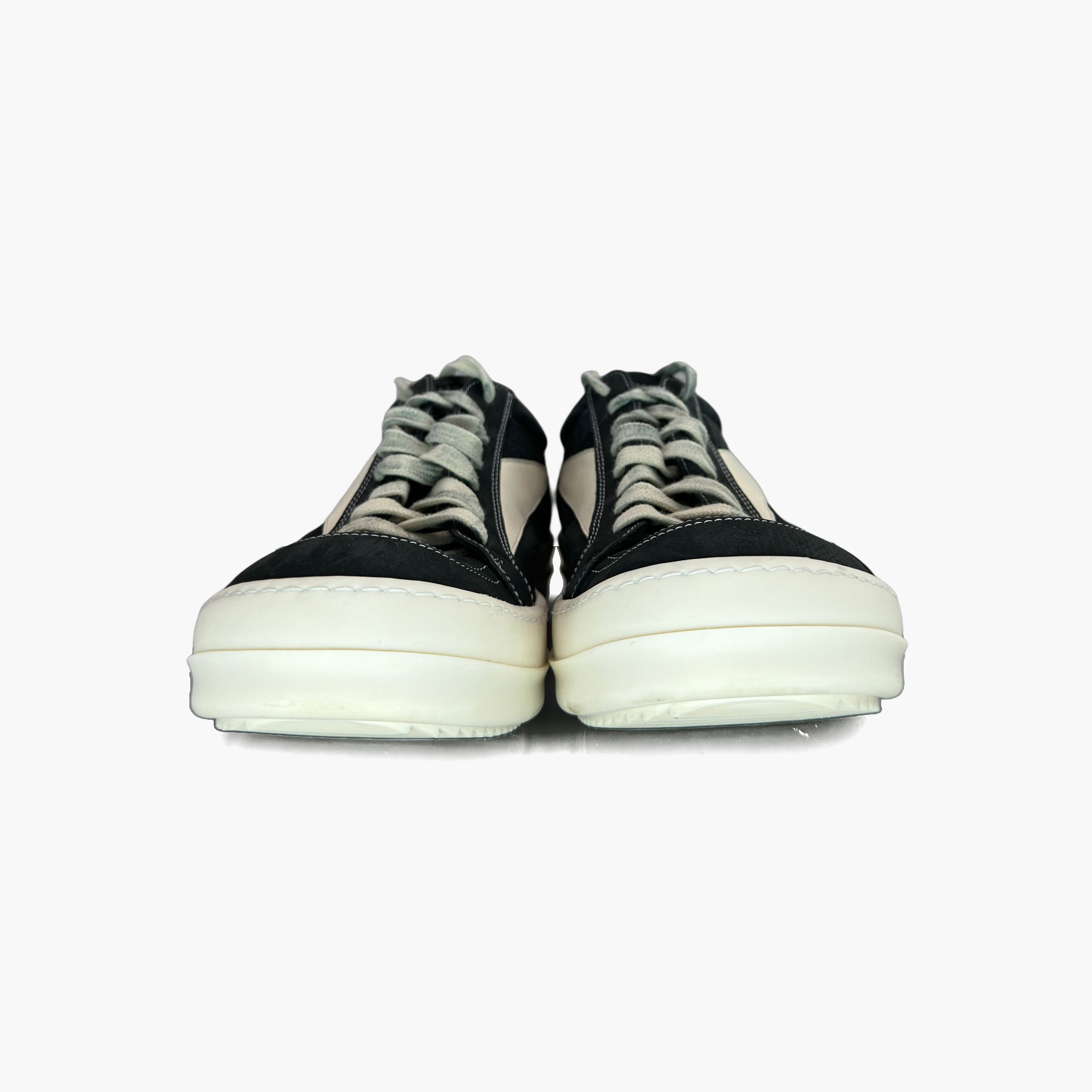 Rick Owens Rick Owens Leather Low-Top Sneakers Size 11 Size US 11 / EU 44 - 5 Thumbnail