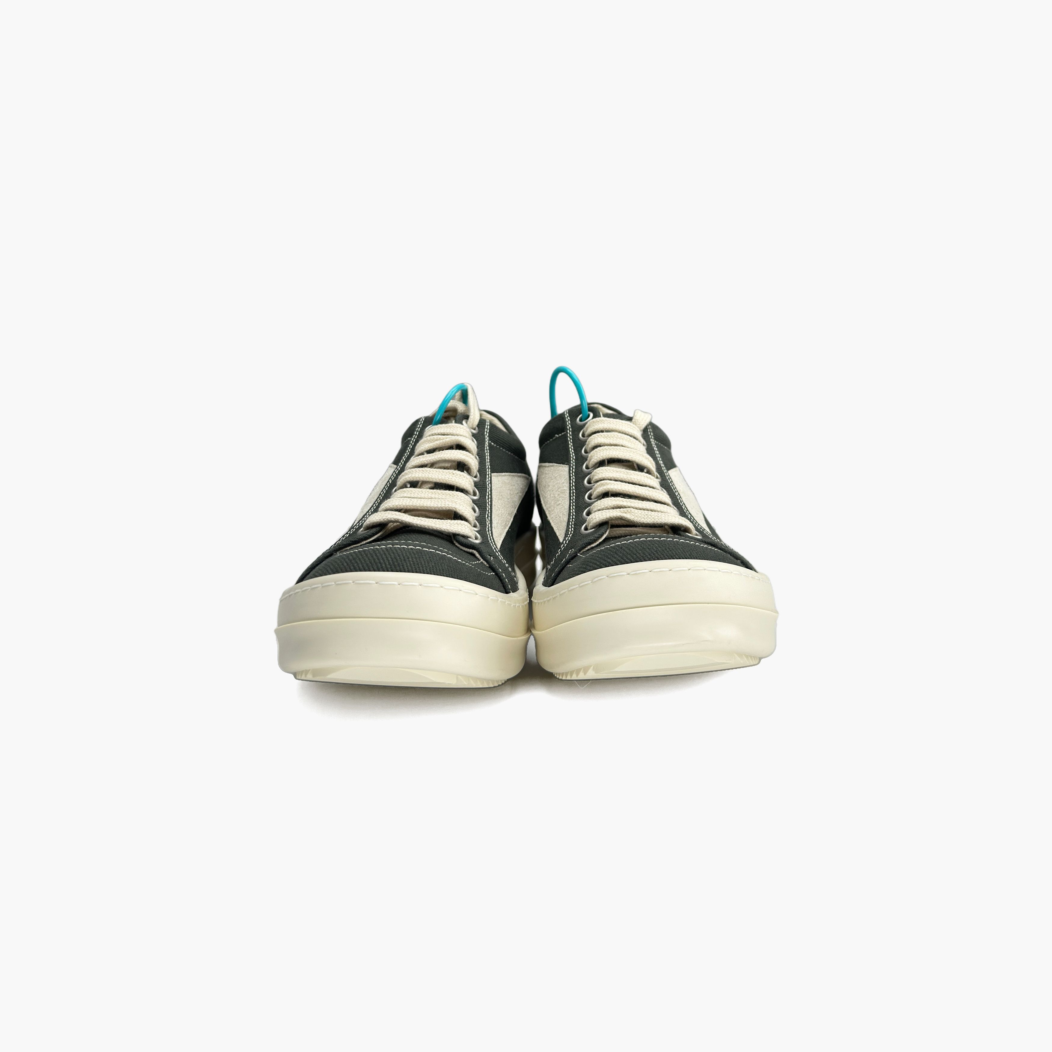 Rick Owens Drkshdw Rick Owens DRKSHDW Canvas Low-Top Sneakers Size 37 Size US 7 / IT 37 - 5 Thumbnail
