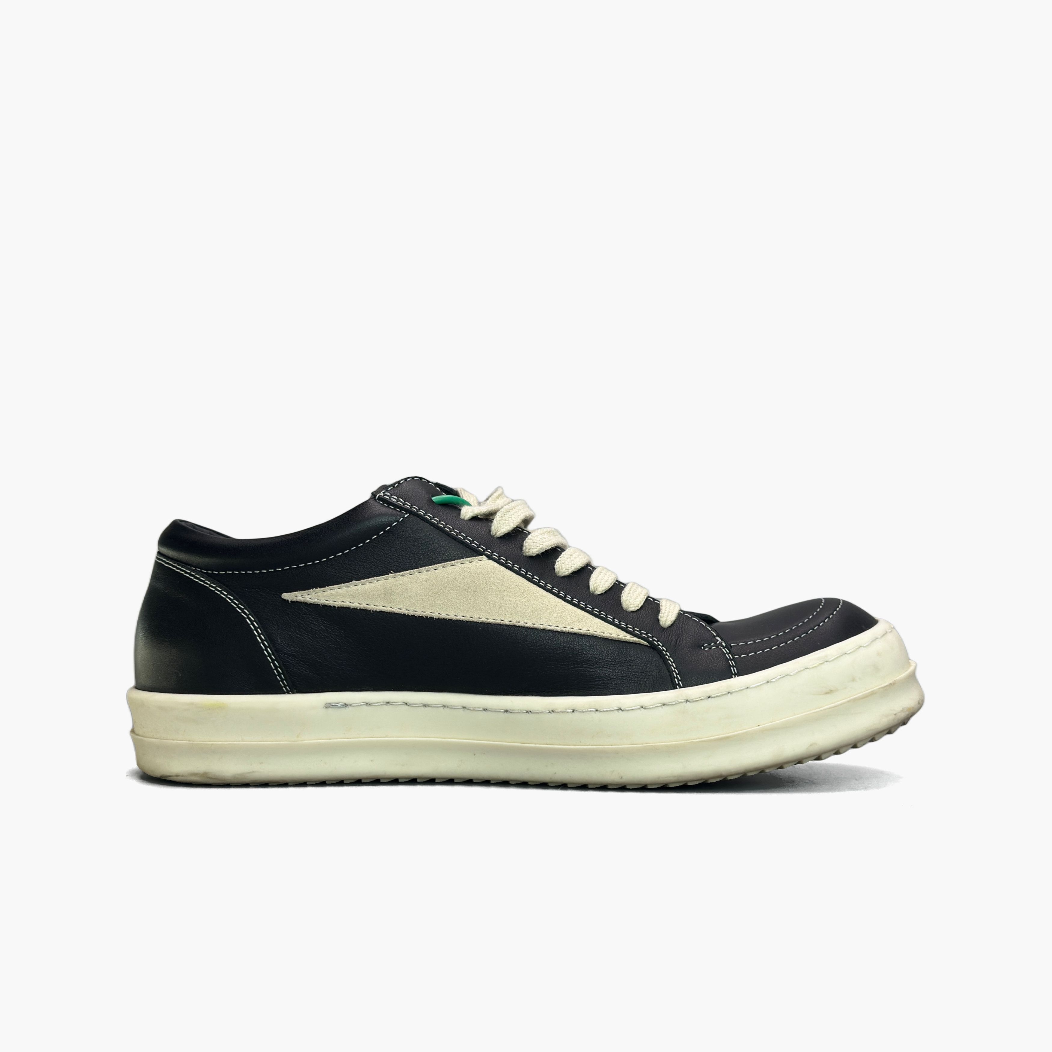 Rick Owens Rick Owens Leather Low-Top Sneakers Size 10 Size US 10 / EU 43 - 2 Thumbnail