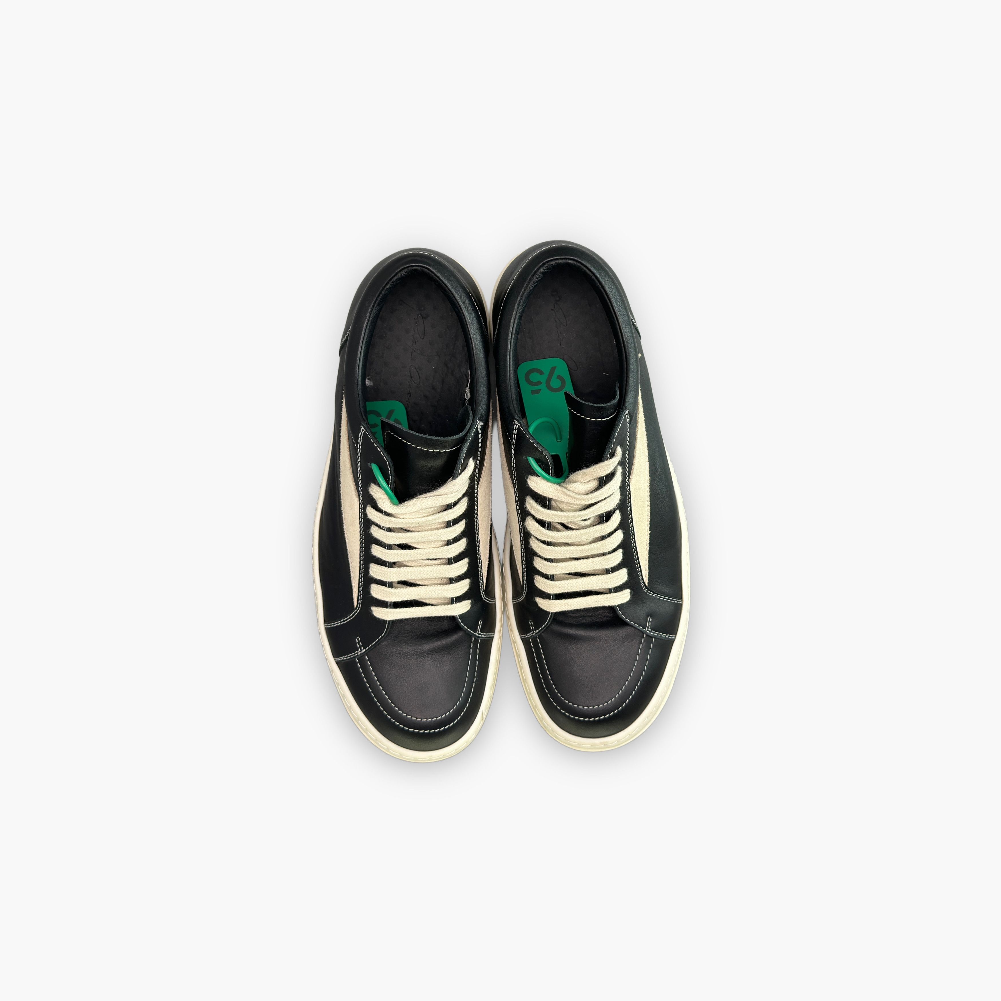 Rick Owens Rick Owens Leather Low-Top Sneakers Size 10 Size US 10 / EU 43 - 9 Thumbnail