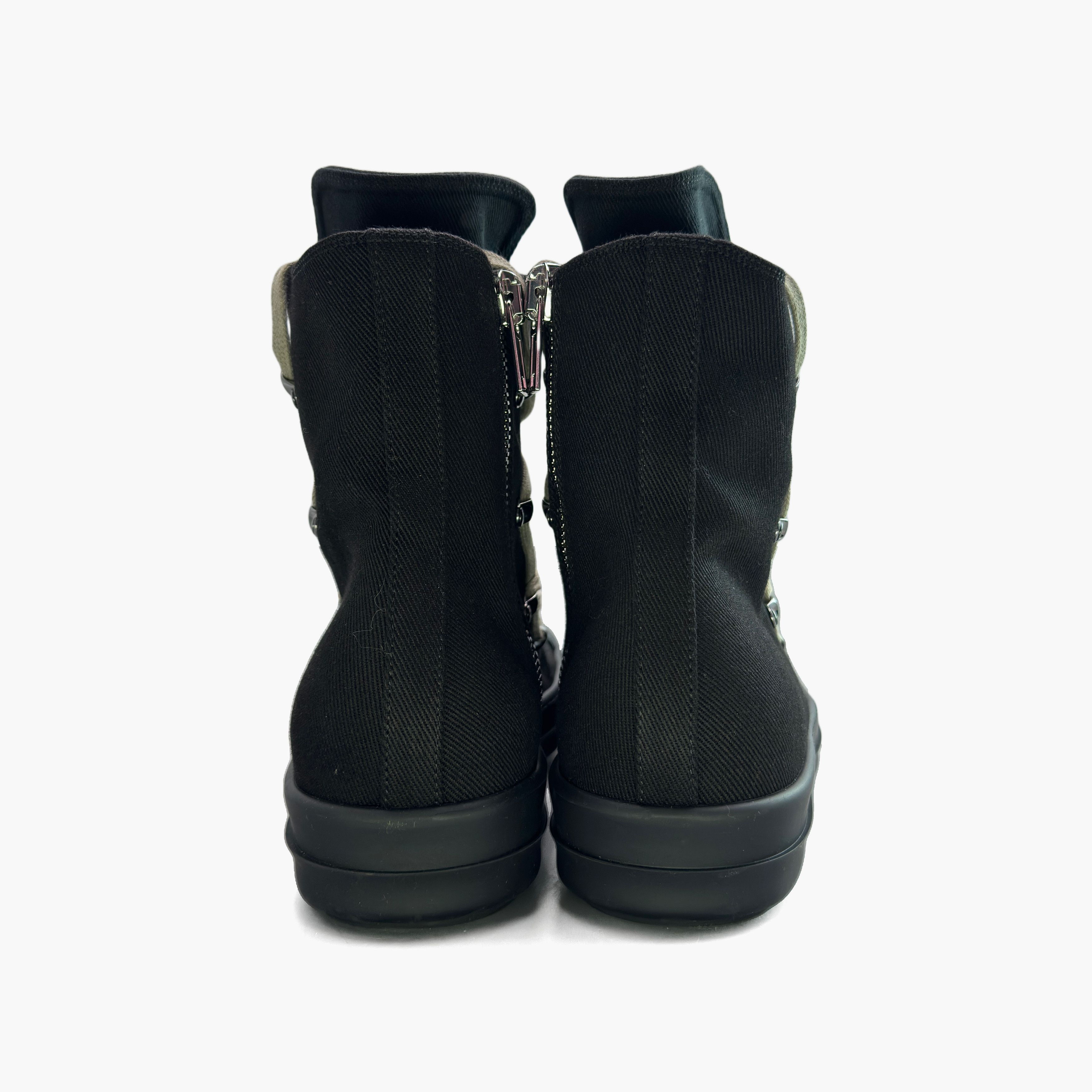 Rick Owens Drkshdw Rick Owens DRKSHDW Canvas Hi-Top Sneakers Size 43 Size US 10 / EU 43 - 6 Thumbnail