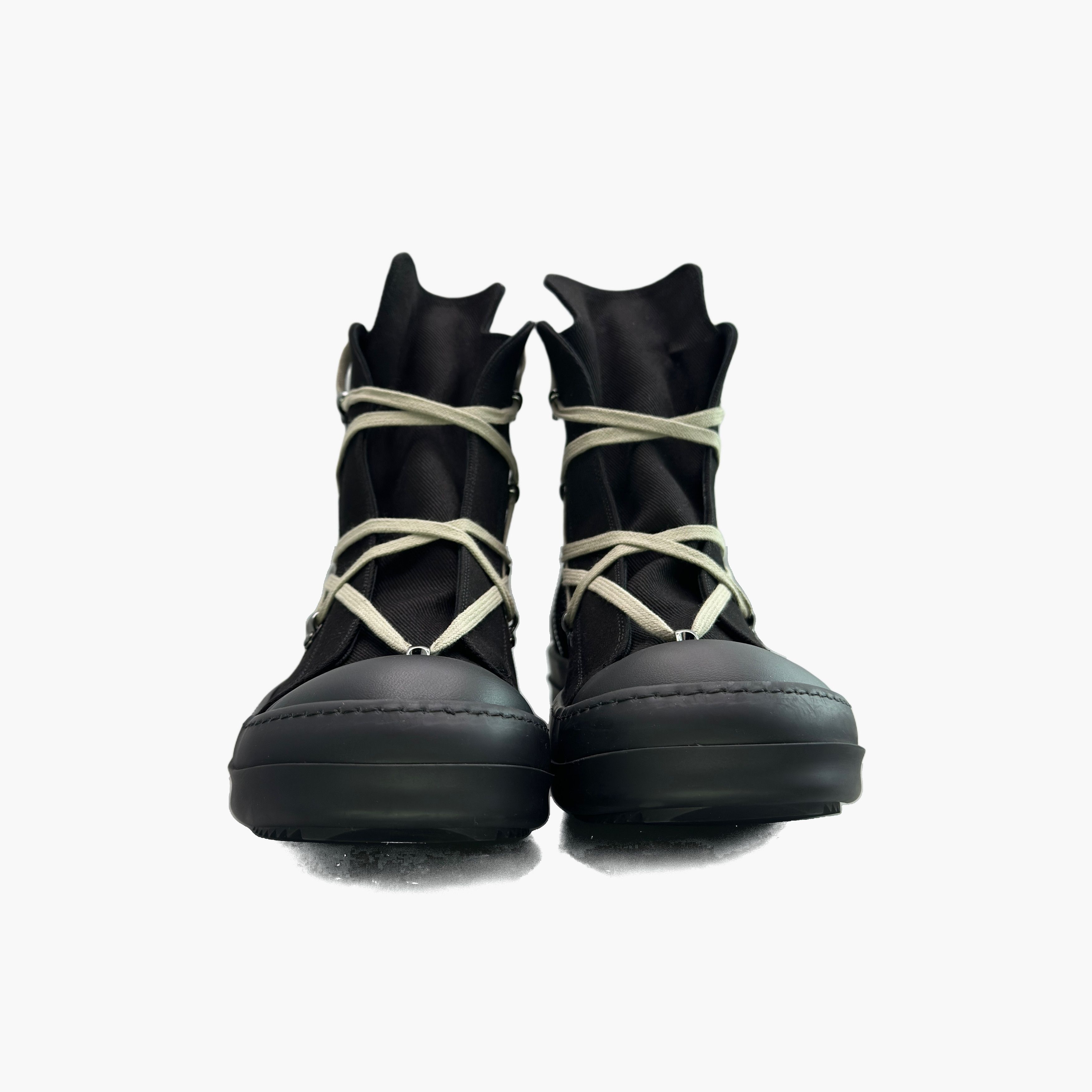 Rick Owens Drkshdw Rick Owens DRKSHDW Canvas Hi-Top Sneakers Size 43 Size US 10 / EU 43 - 5 Thumbnail