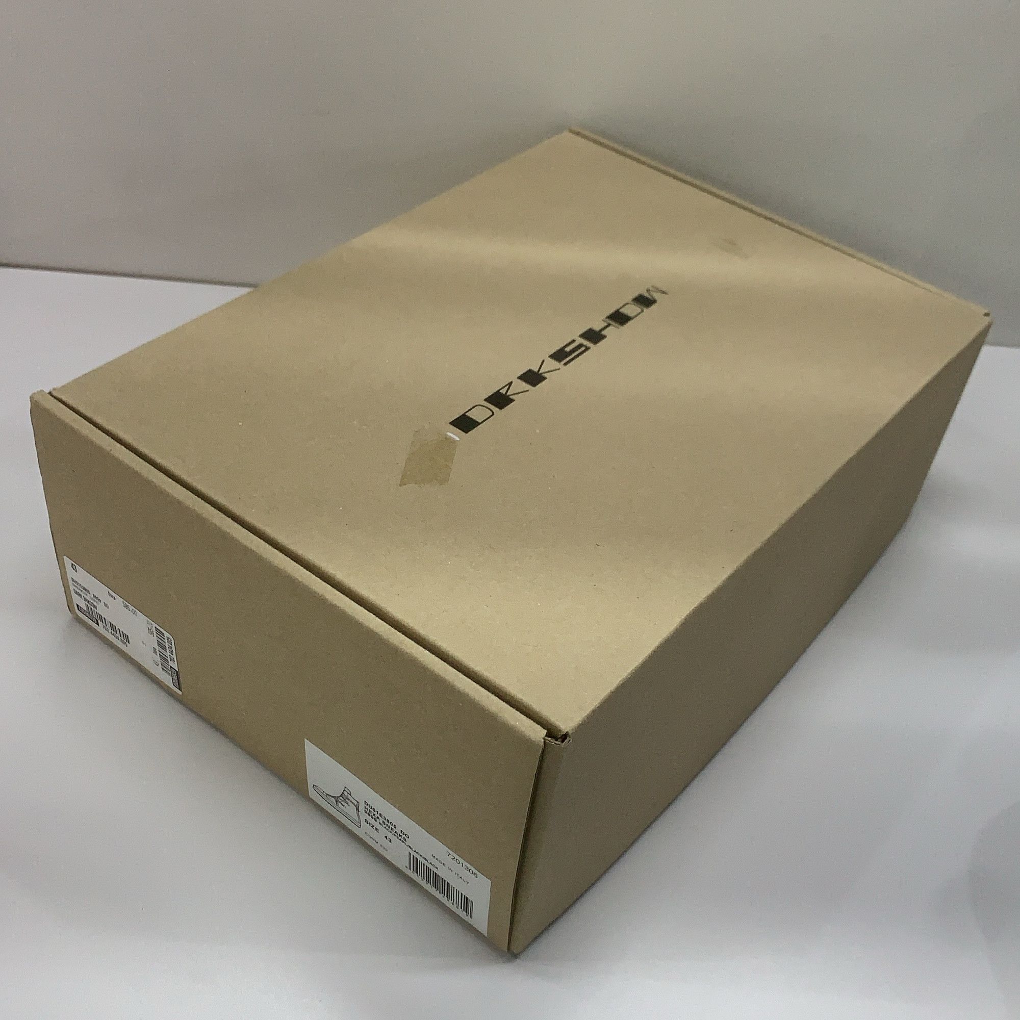 Rick Owens Drkshdw Rick Owens DRKSHDW Canvas Hi-Top Sneakers Size 43 Size US 10 / EU 43 - 11 Thumbnail