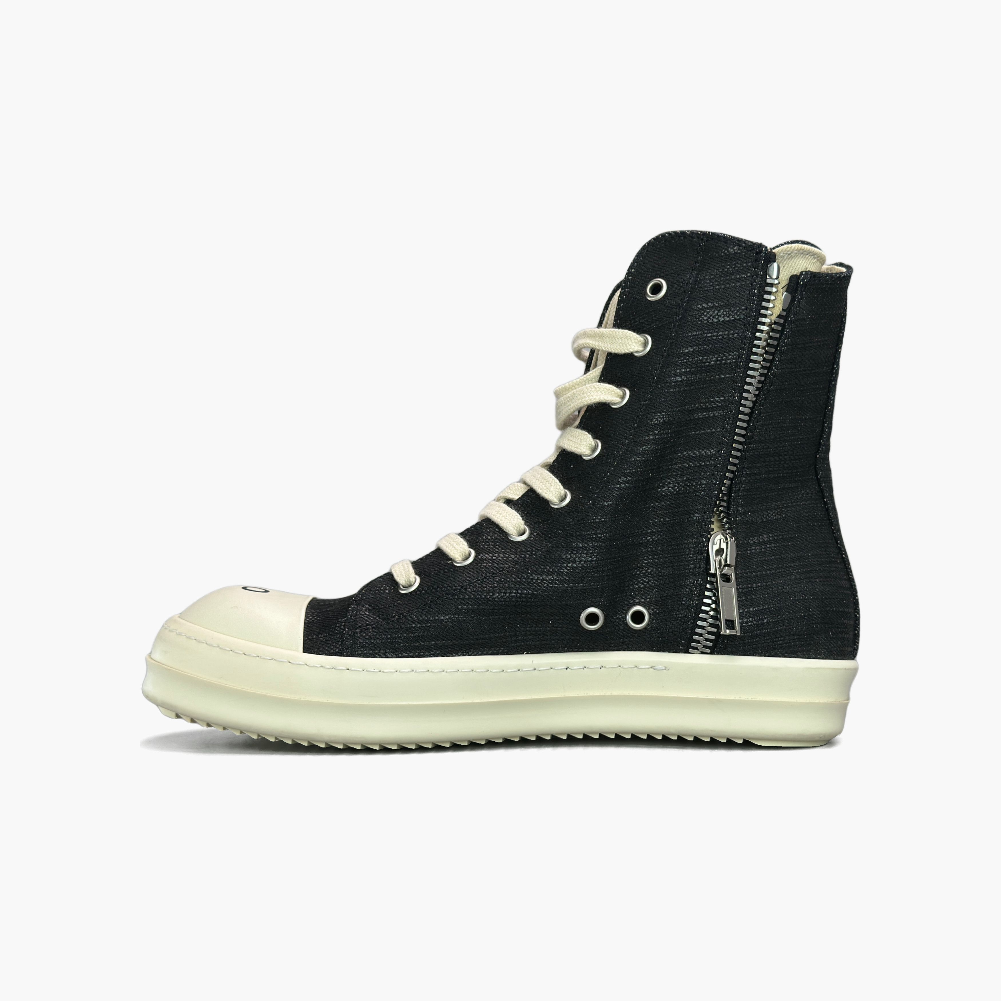 Rick Owens Drkshdw Rick Owens DRKSHDW SO CUNT High Top Sneakers Size 7 Size US 7 / EU 40 - 3 Thumbnail