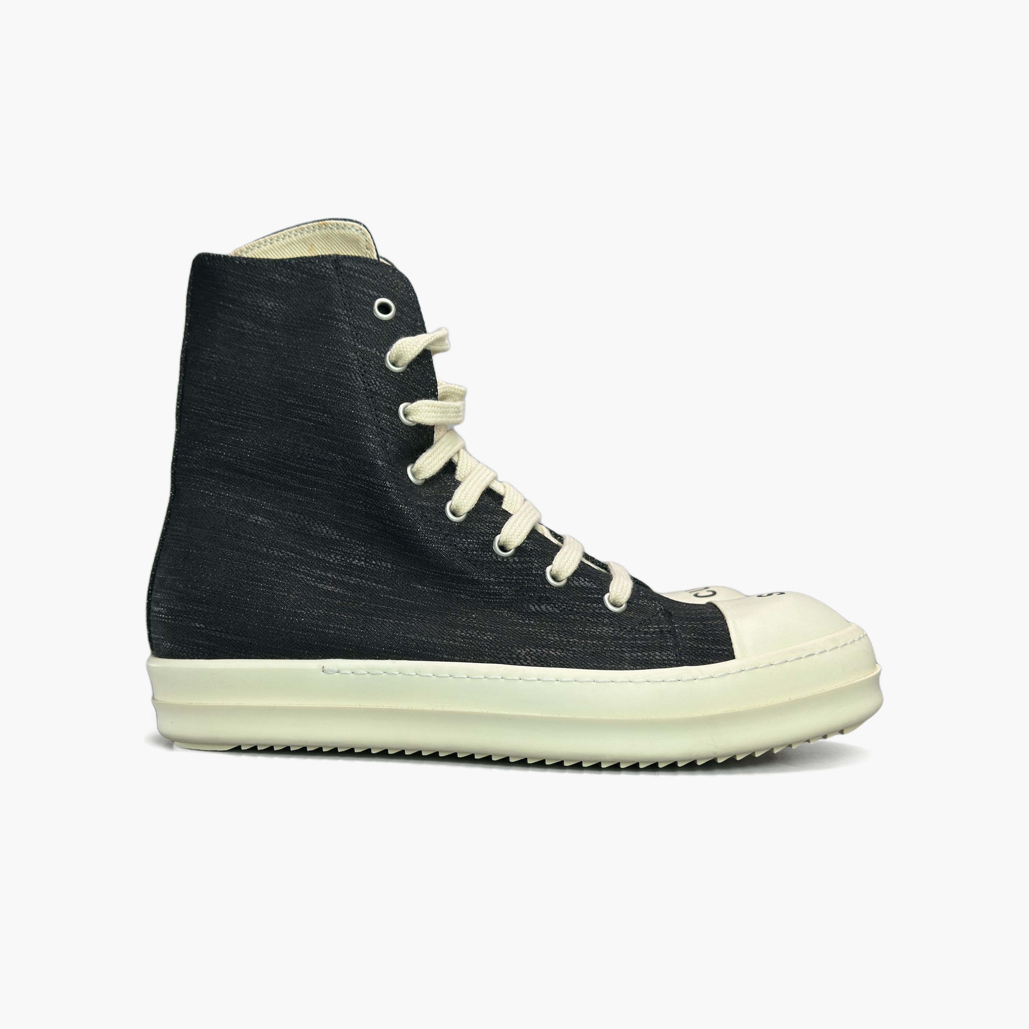 Rick Owens Drkshdw Rick Owens DRKSHDW SO CUNT High Top Sneakers Size 7 Size US 7 / EU 40 - 4 Thumbnail