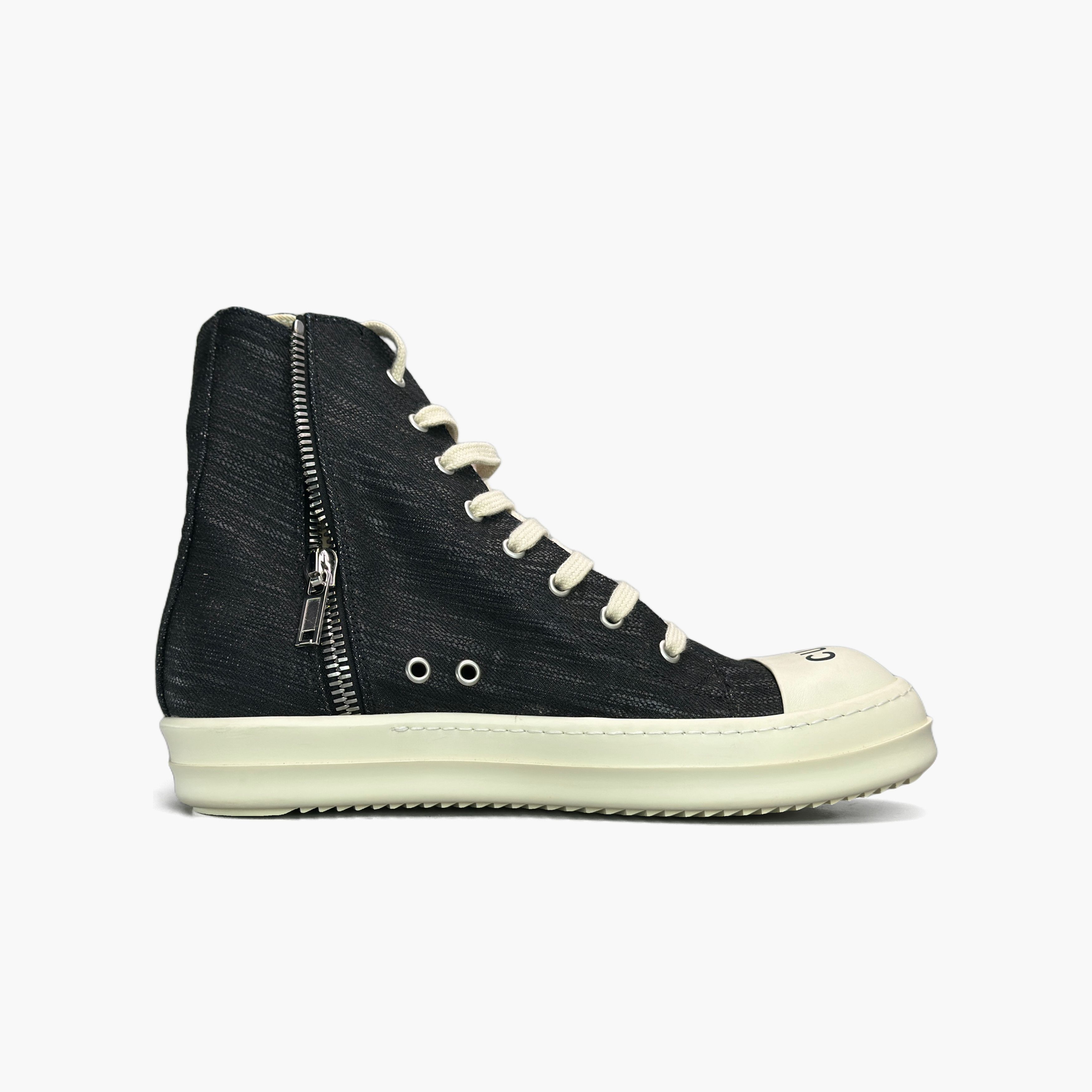 Rick Owens Drkshdw Rick Owens DRKSHDW SO CUNT High Top Sneakers Size 7 Size US 7 / EU 40 - 2 Thumbnail