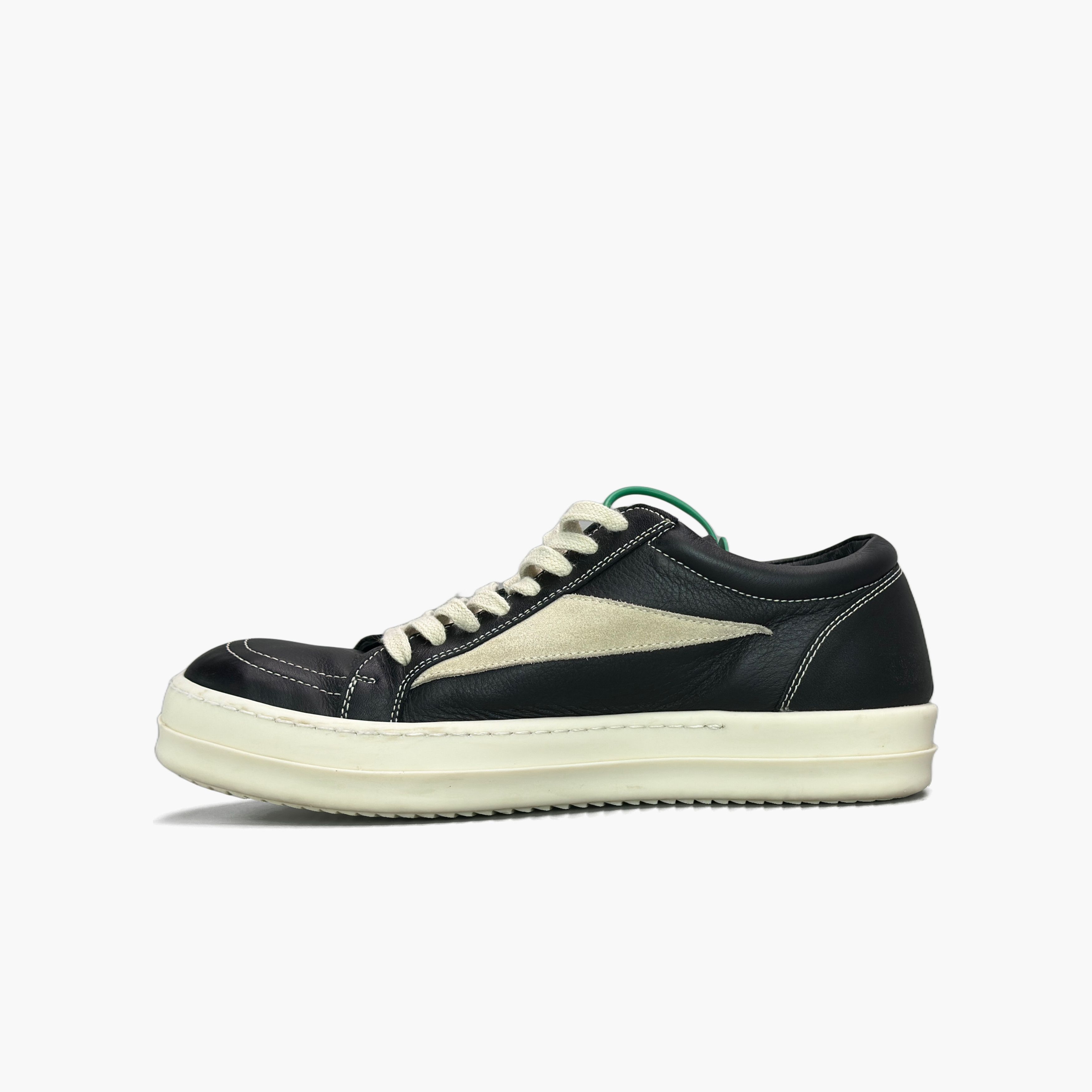 Rick Owens Rick Owens Leather Low-Top Sneakers Size 7 Size US 7 / EU 40 - 3 Thumbnail
