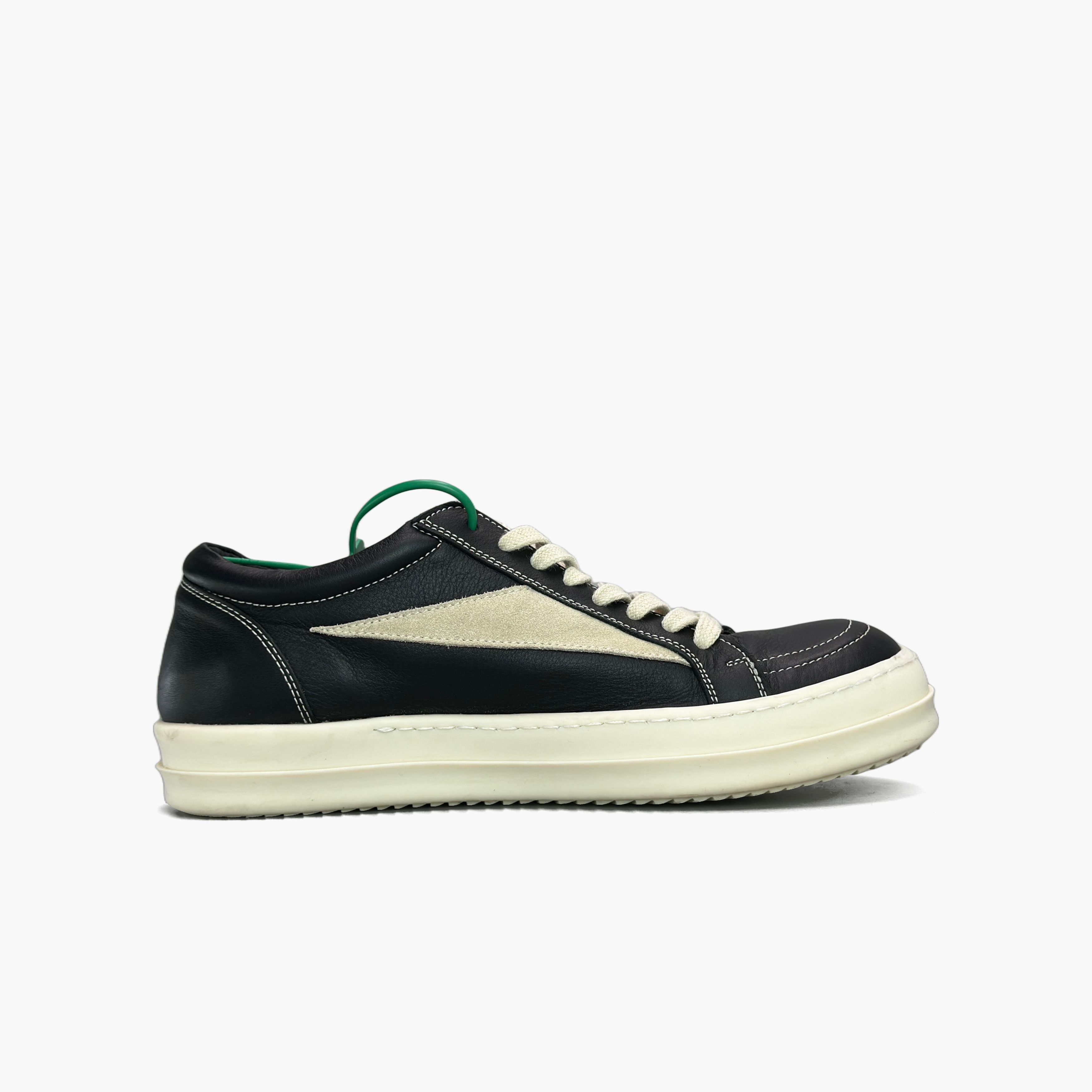 Rick Owens Rick Owens Leather Low-Top Sneakers Size 7 Size US 7 / EU 40 - 2 Thumbnail