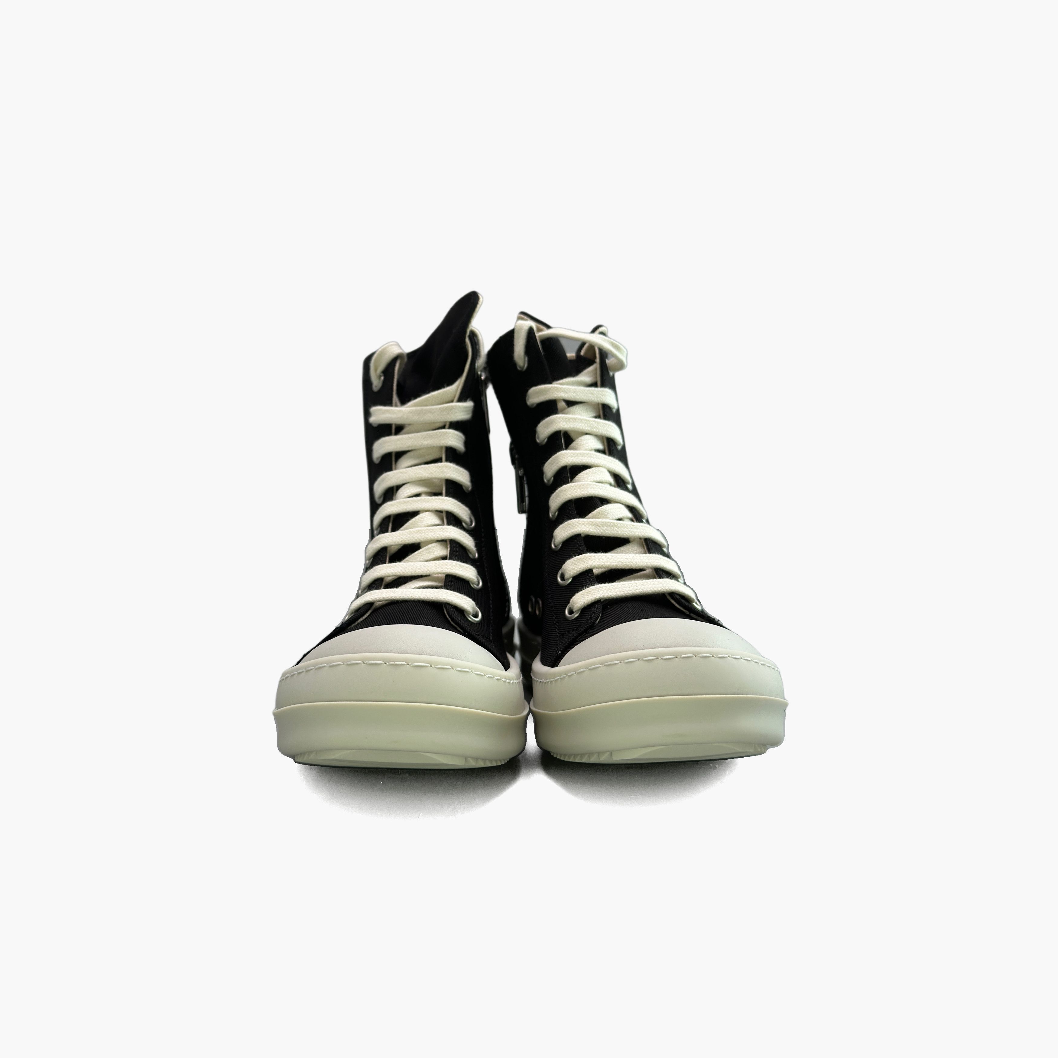 Rick Owens Drkshdw Rick Owens DRKSHDW Canvas High-Top Sneakers Size 36 Size US 6 / IT 36 - 5 Thumbnail